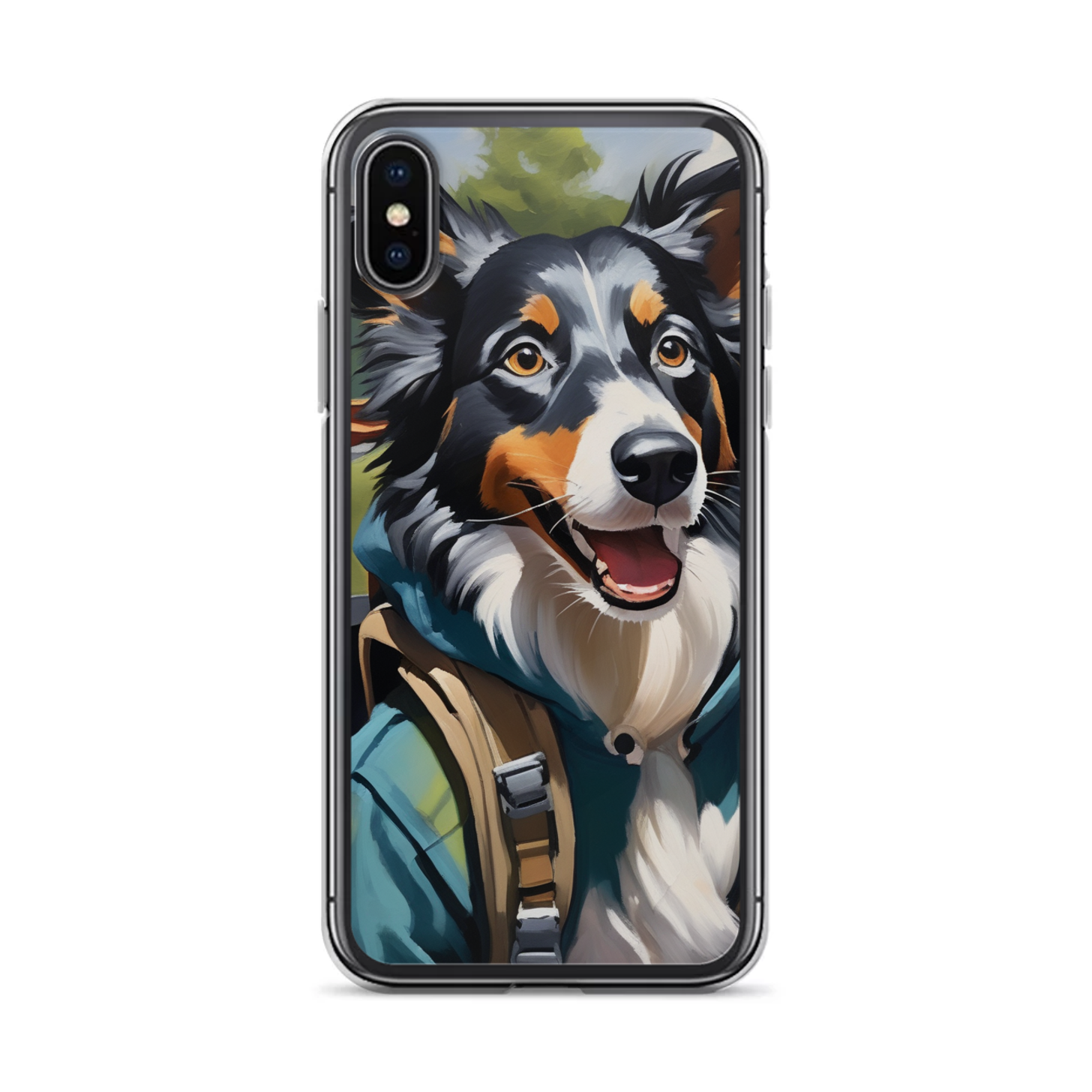 PugMug Custom Border Collie iPhone Case