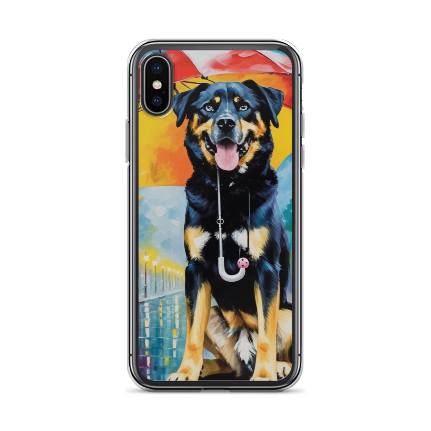 PugMug Custom Blue iPhone Case