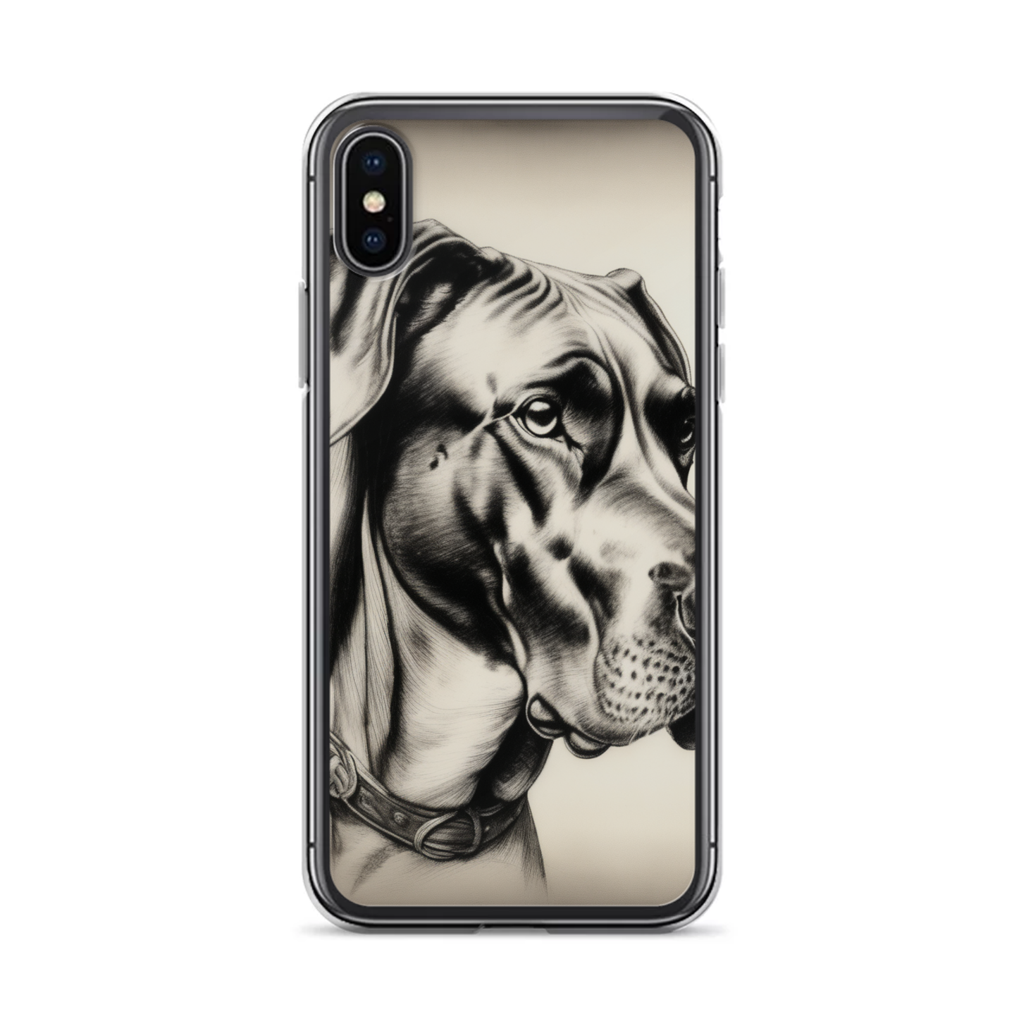 PugMug Custom Great Dane iPhone Case