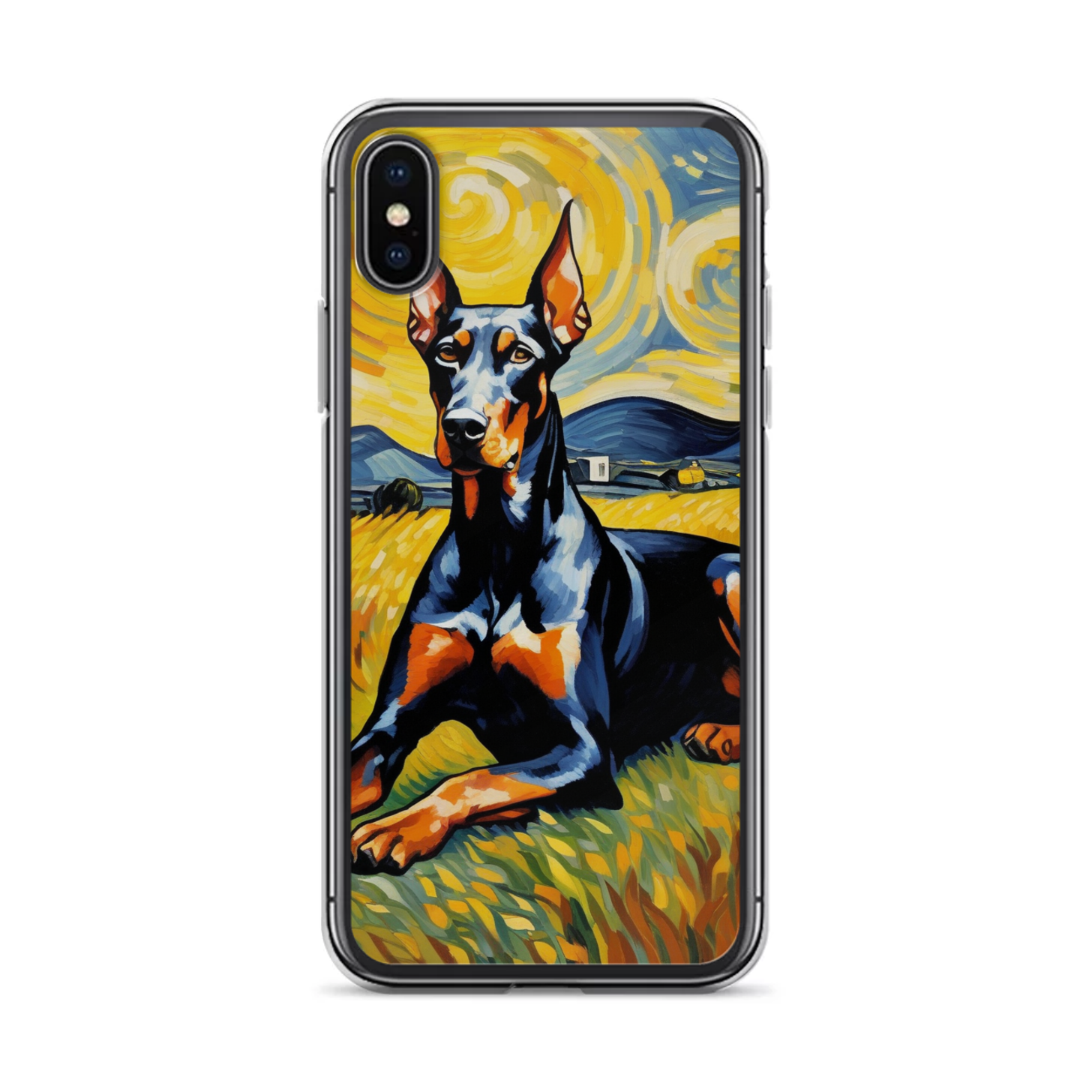 PugMug Custom Doberman Pinscher iPhone Case
