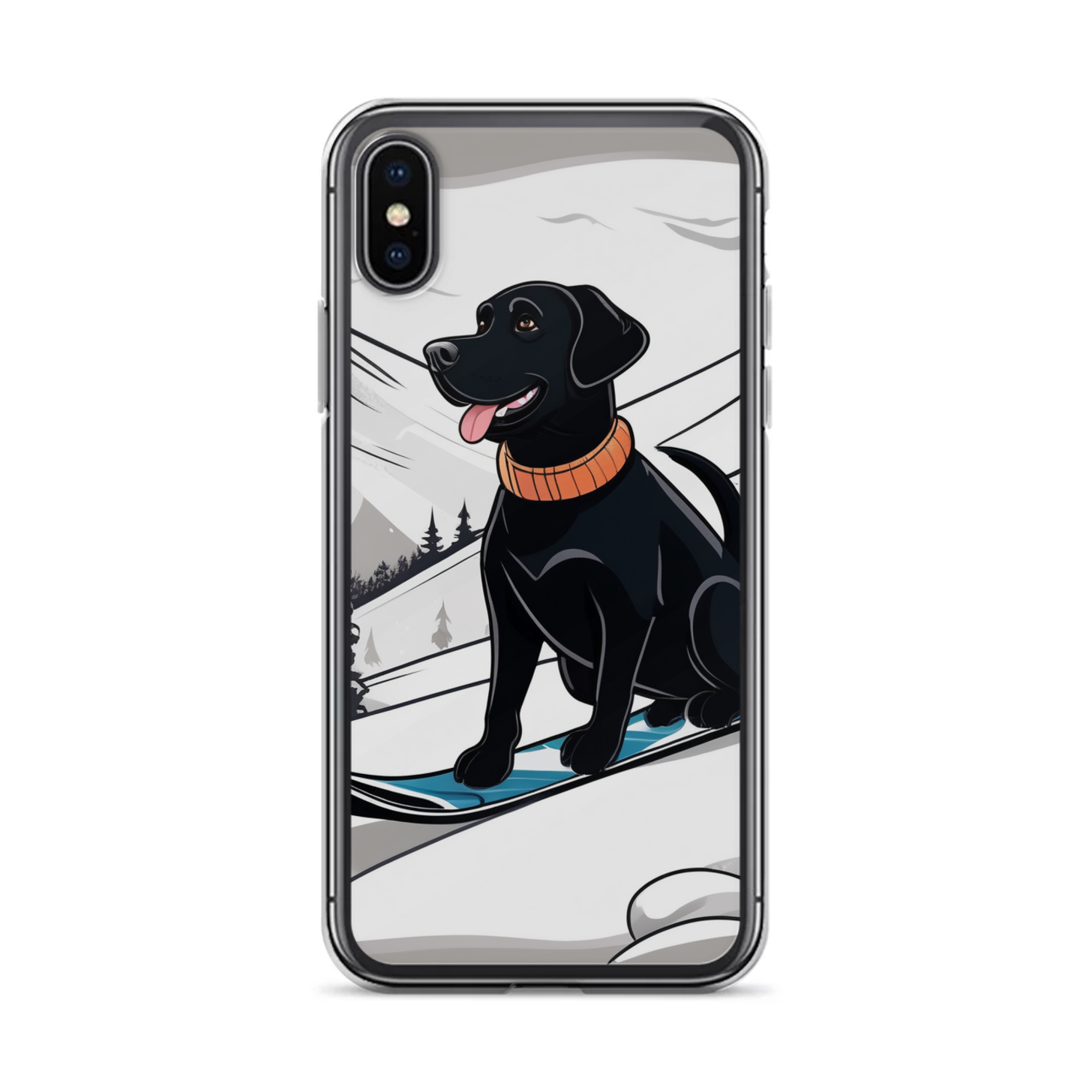 PugMug Custom Black Labrador Retriever iPhone Case