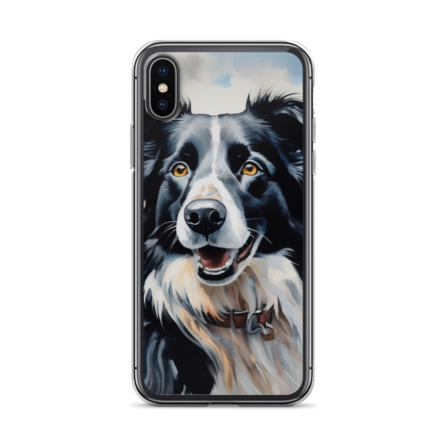 PugMug Custom Border Collie iPhone Case