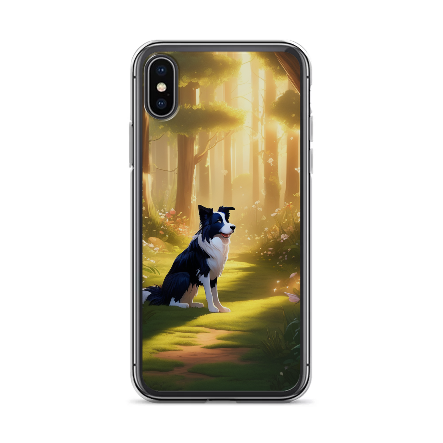 PugMug Custom Border Collie iPhone Case