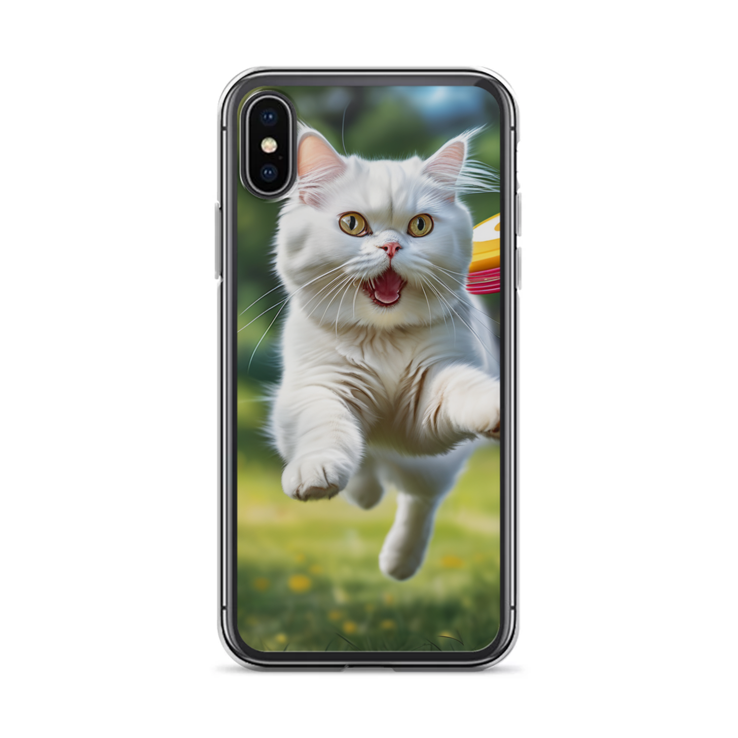 PugMug Custom White Persian Cat iPhone Case
