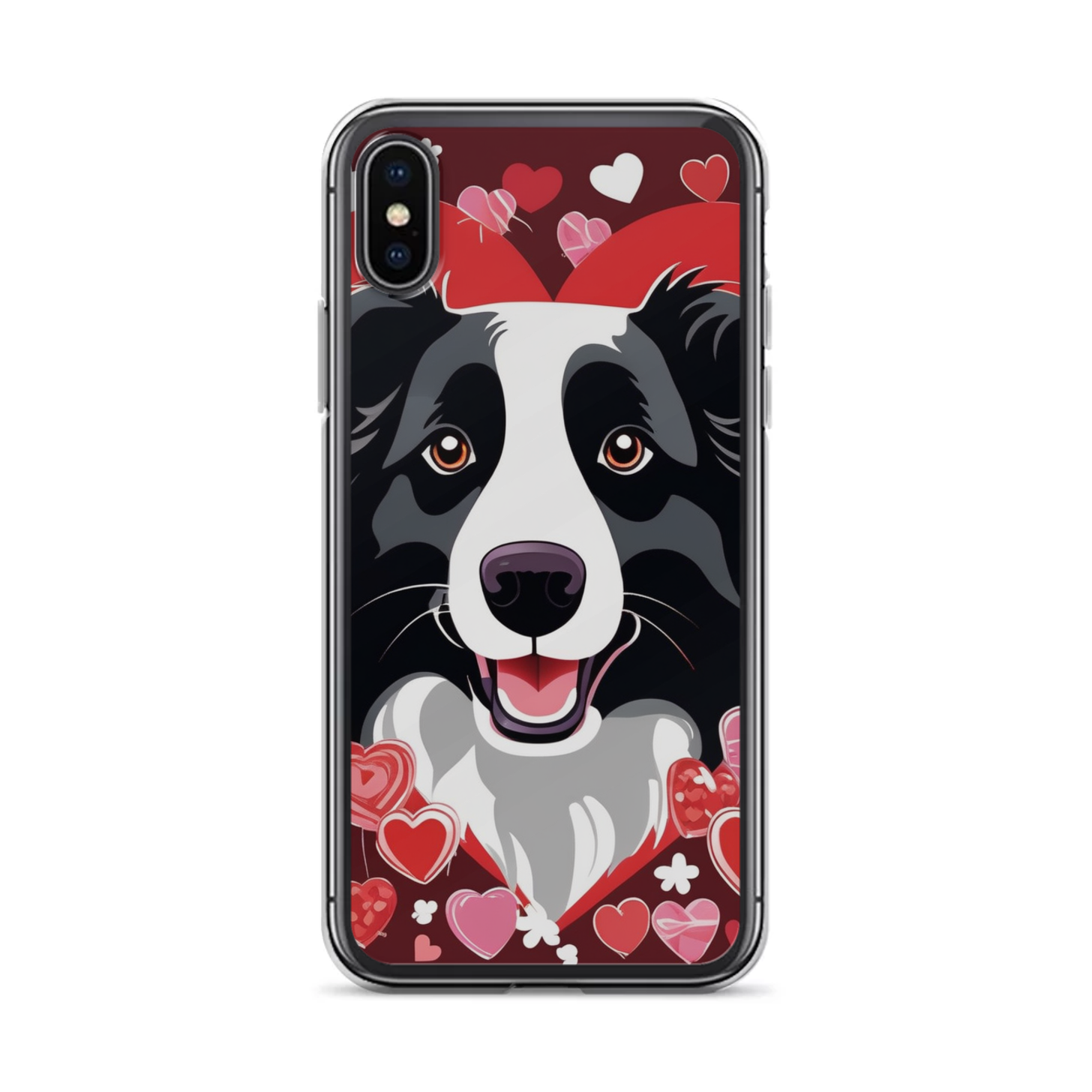 PugMug Custom Border Collie iPhone Case