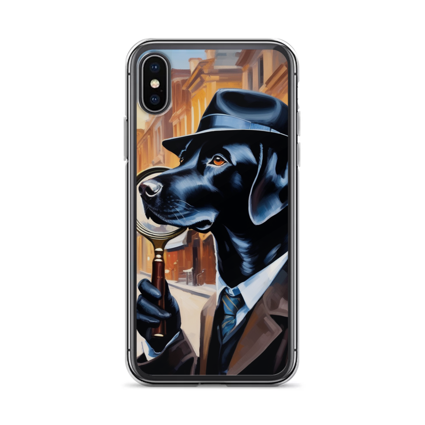PugMug Custom Black Labrador Retriever iPhone Case