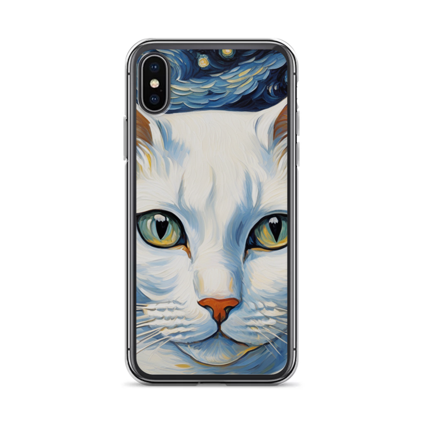 PugMug Custom White American Shorthair Cat iPhone Case