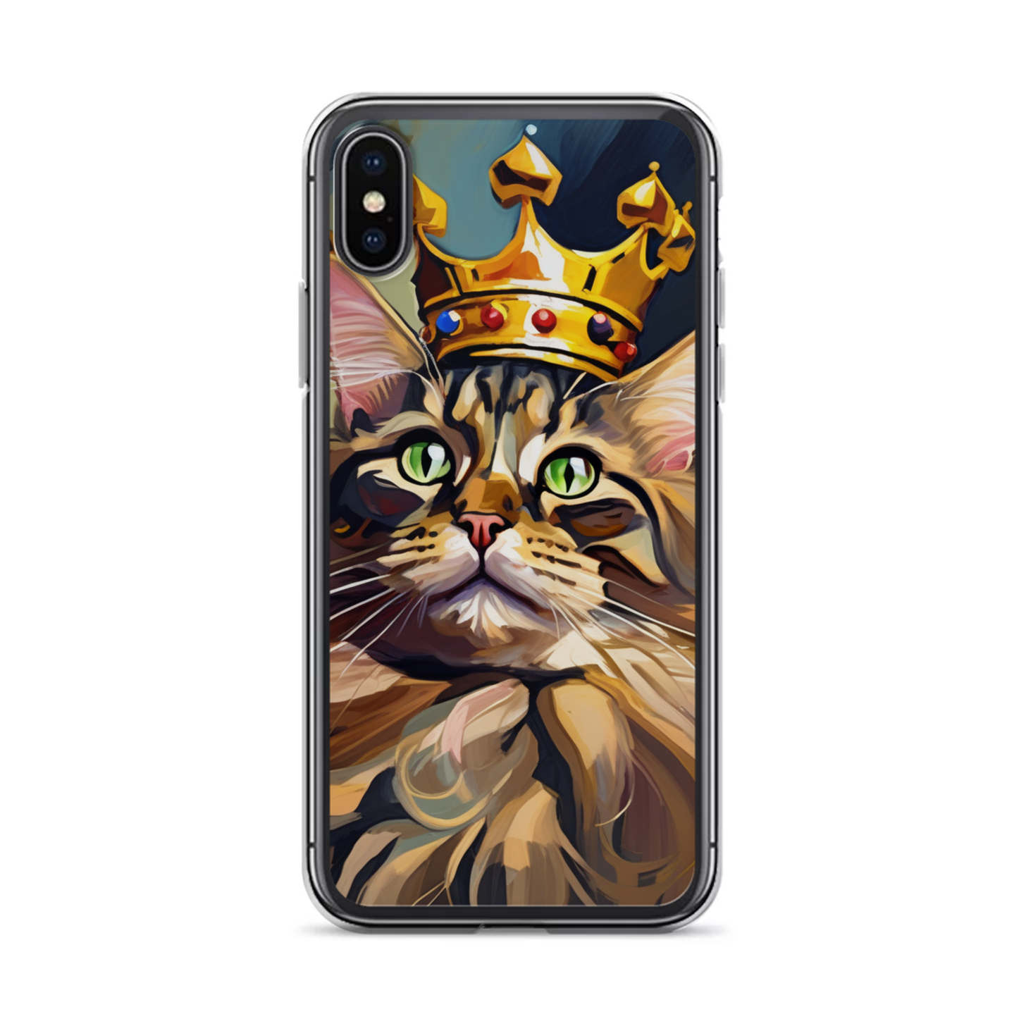 PugMug Custom Tabby Maine Coon Cat iPhone Case