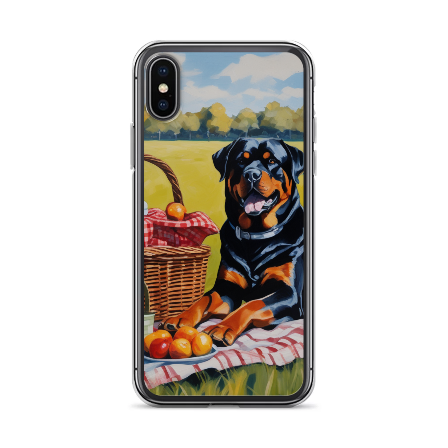 PugMug Custom Rottweiler iPhone Case