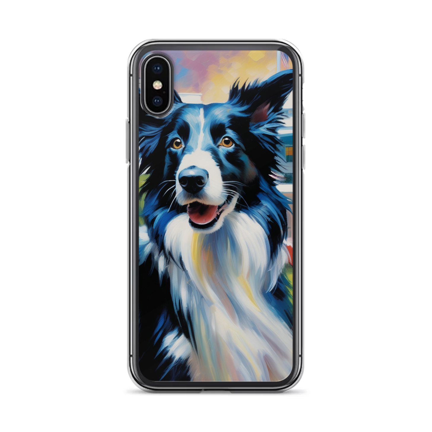 PugMug Custom Border Collie iPhone Case