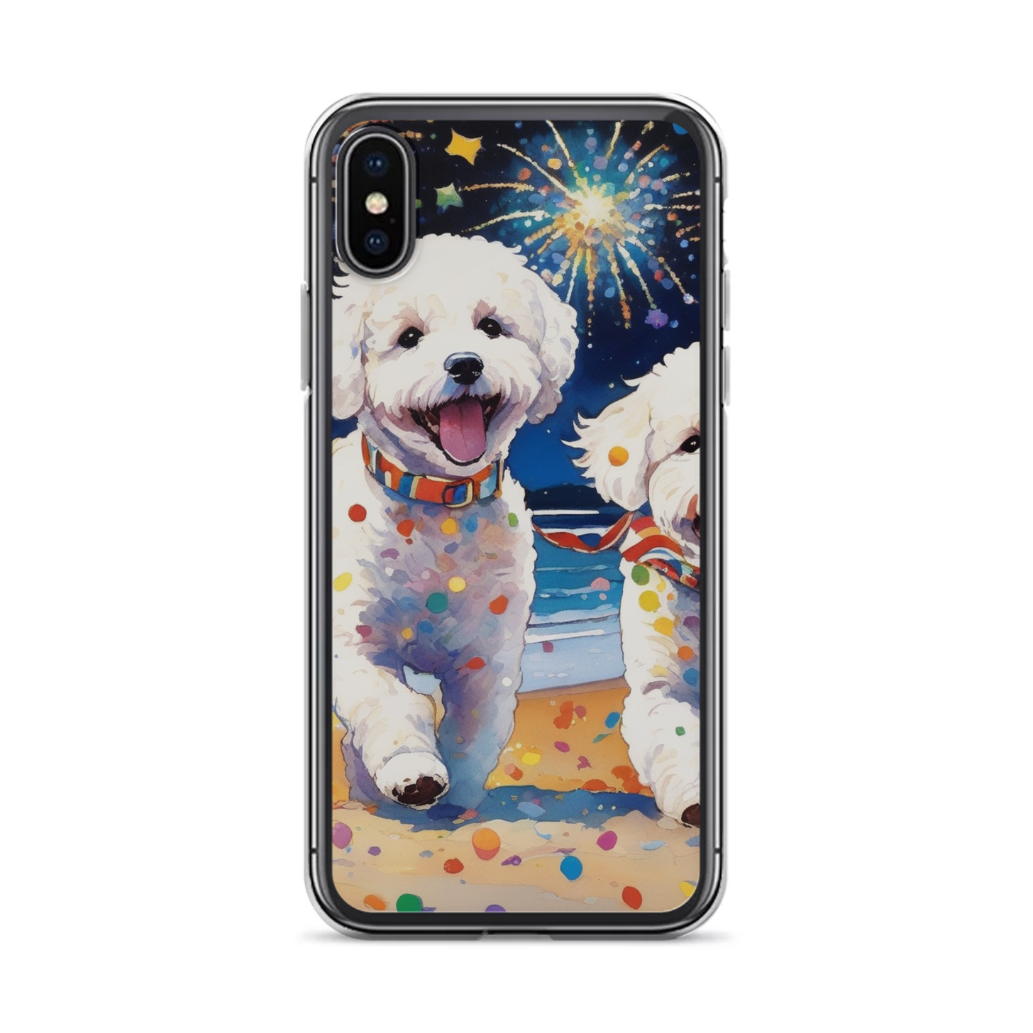 PugMug Custom Bichons Frise iPhone Case