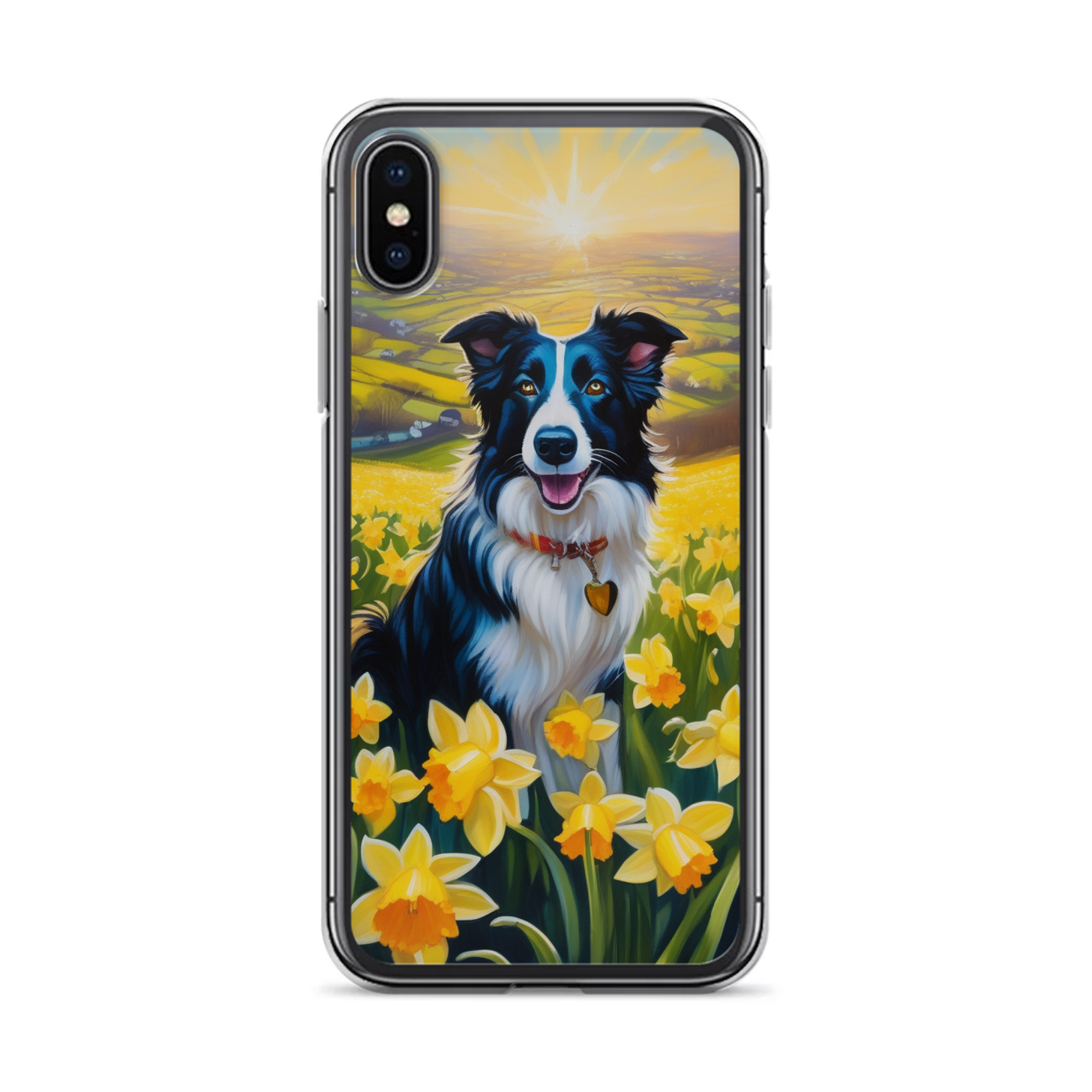 PugMug Custom Border Collie iPhone Case