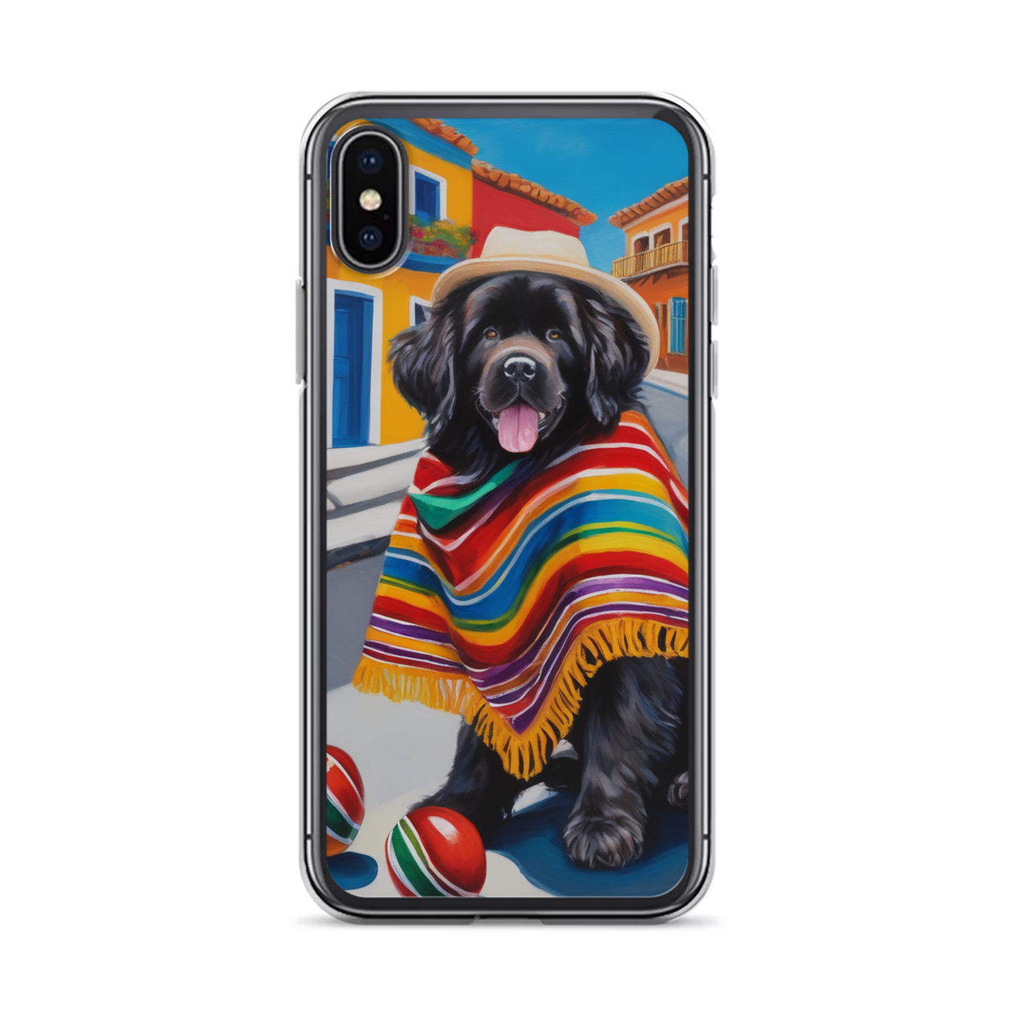 PugMug Custom Newfoundland iPhone Case