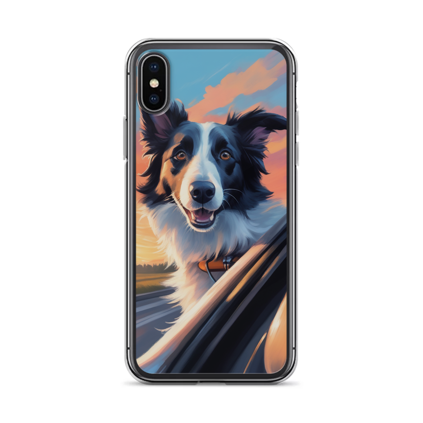 PugMug Custom Border Collie iPhone Case
