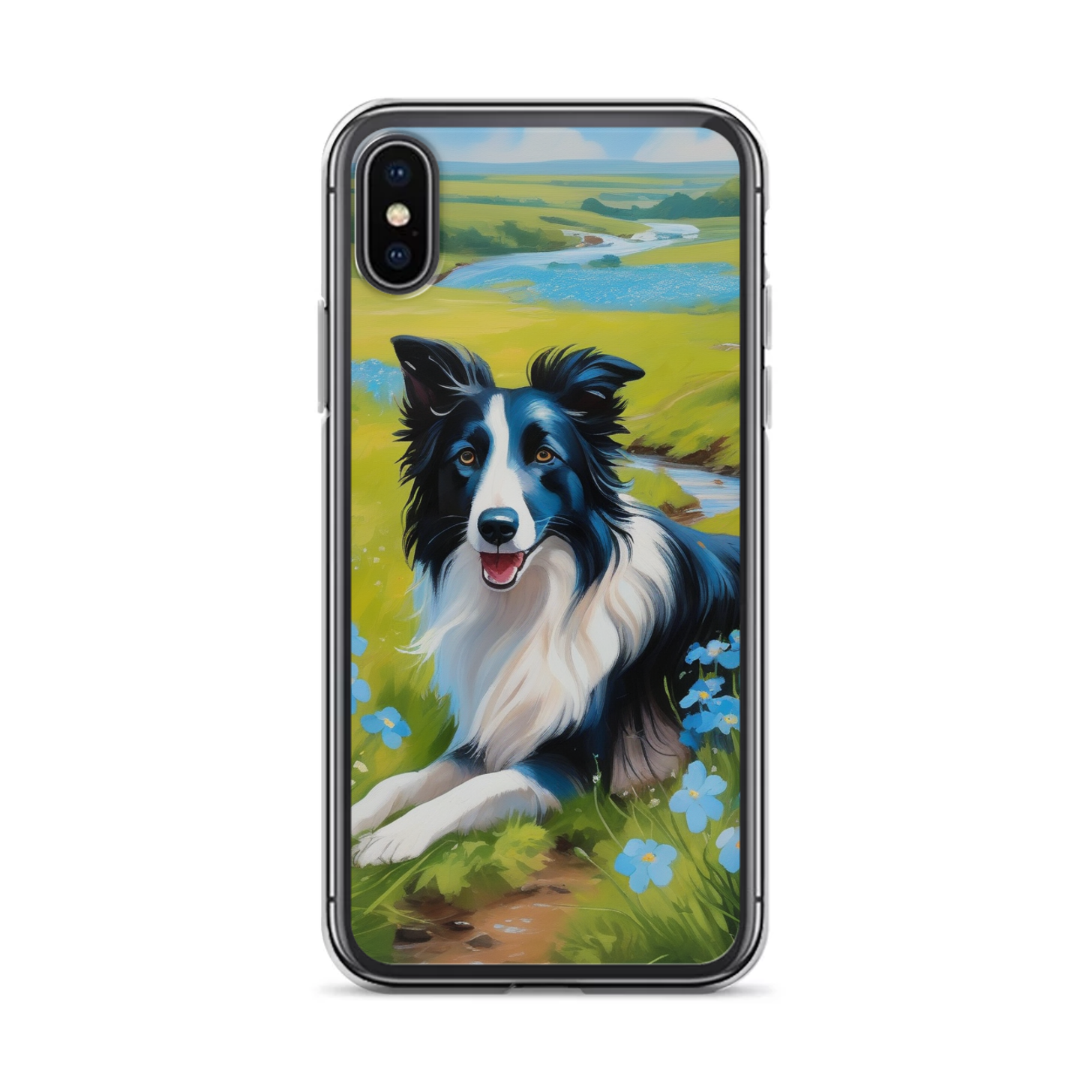 PugMug Custom Border Collie iPhone Case
