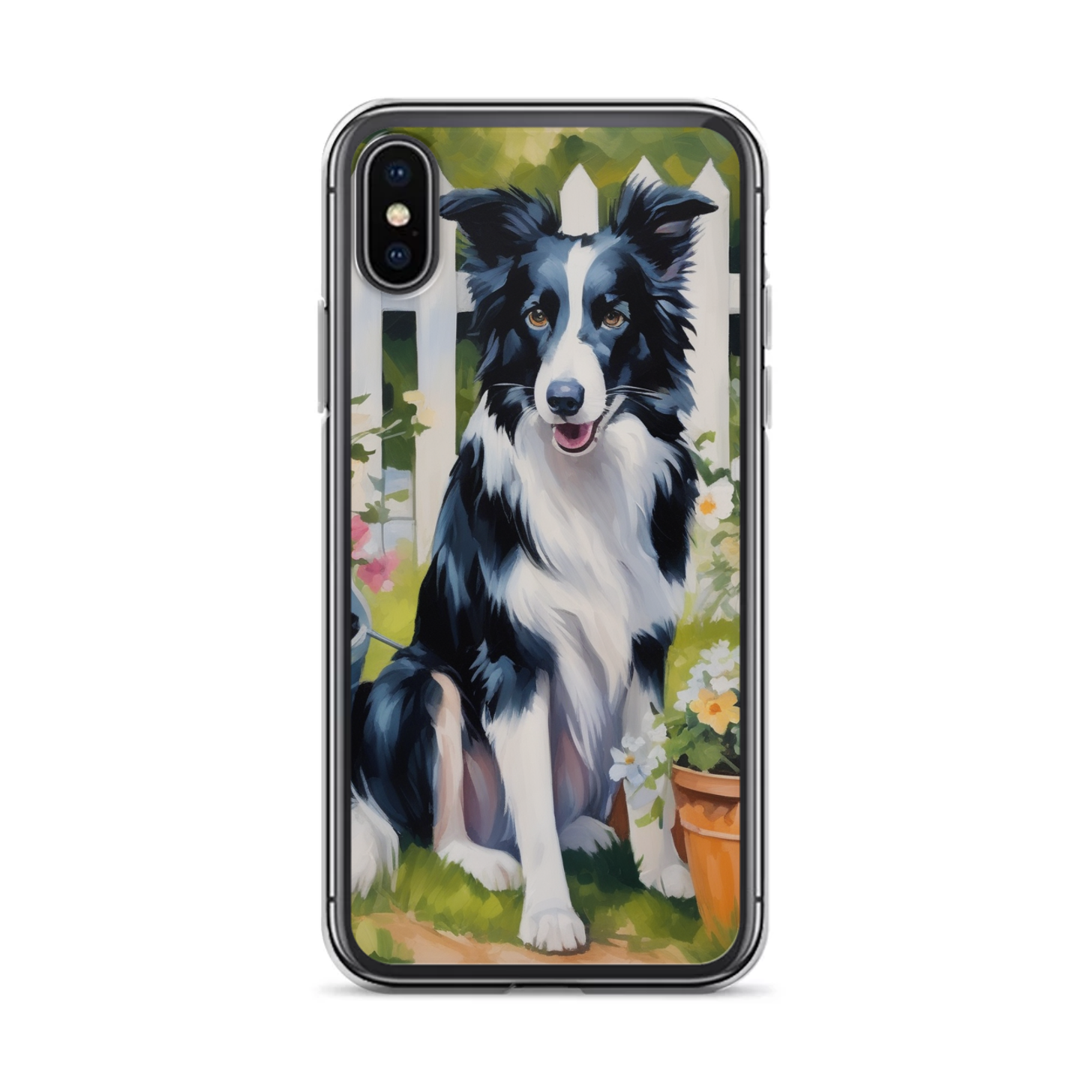 PugMug Custom Border Collie iPhone Case