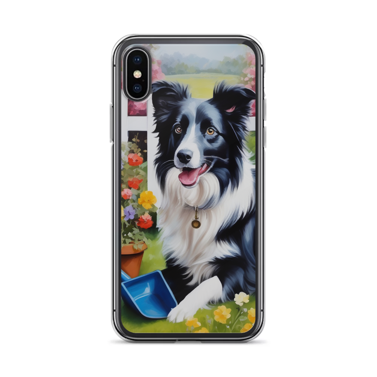 PugMug Custom Border Collie iPhone Case