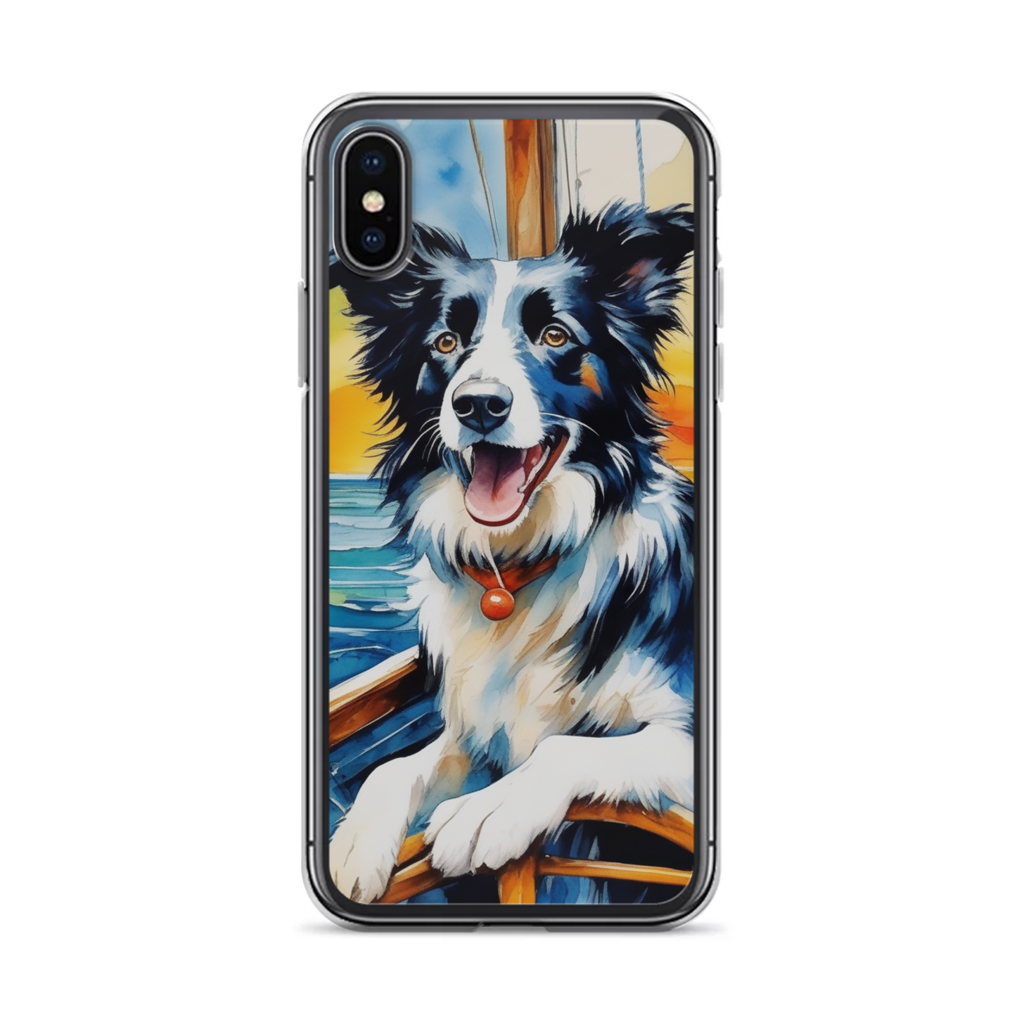 PugMug Custom Border Collie iPhone Case