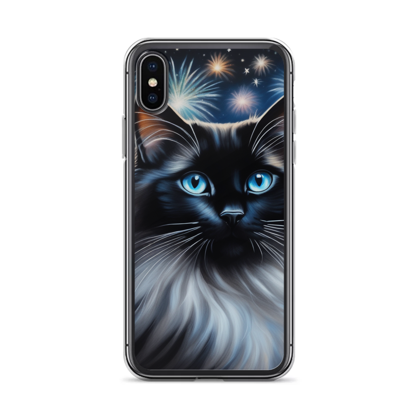 PugMug Custom Black Ragdoll Cat iPhone Case