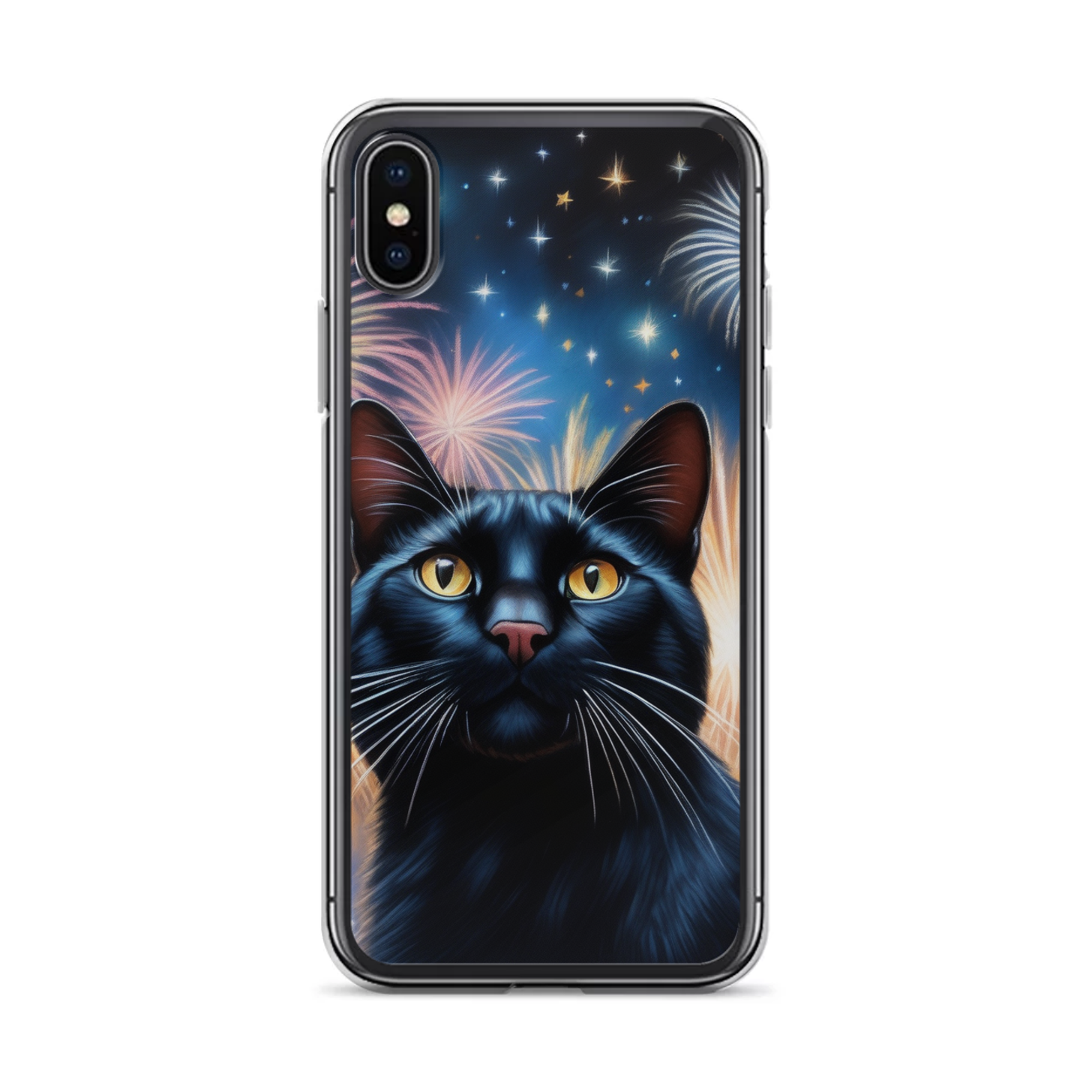PugMug Custom Black Exotic Cat iPhone Case