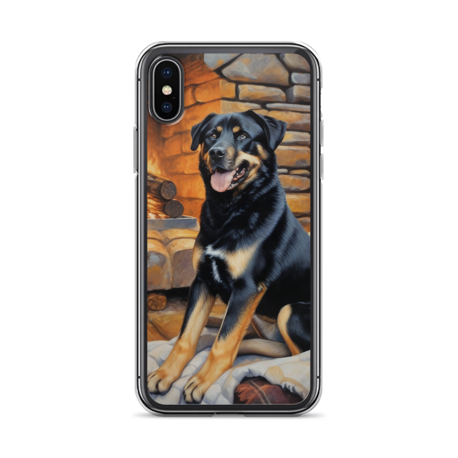 PugMug Custom Blue iPhone Case