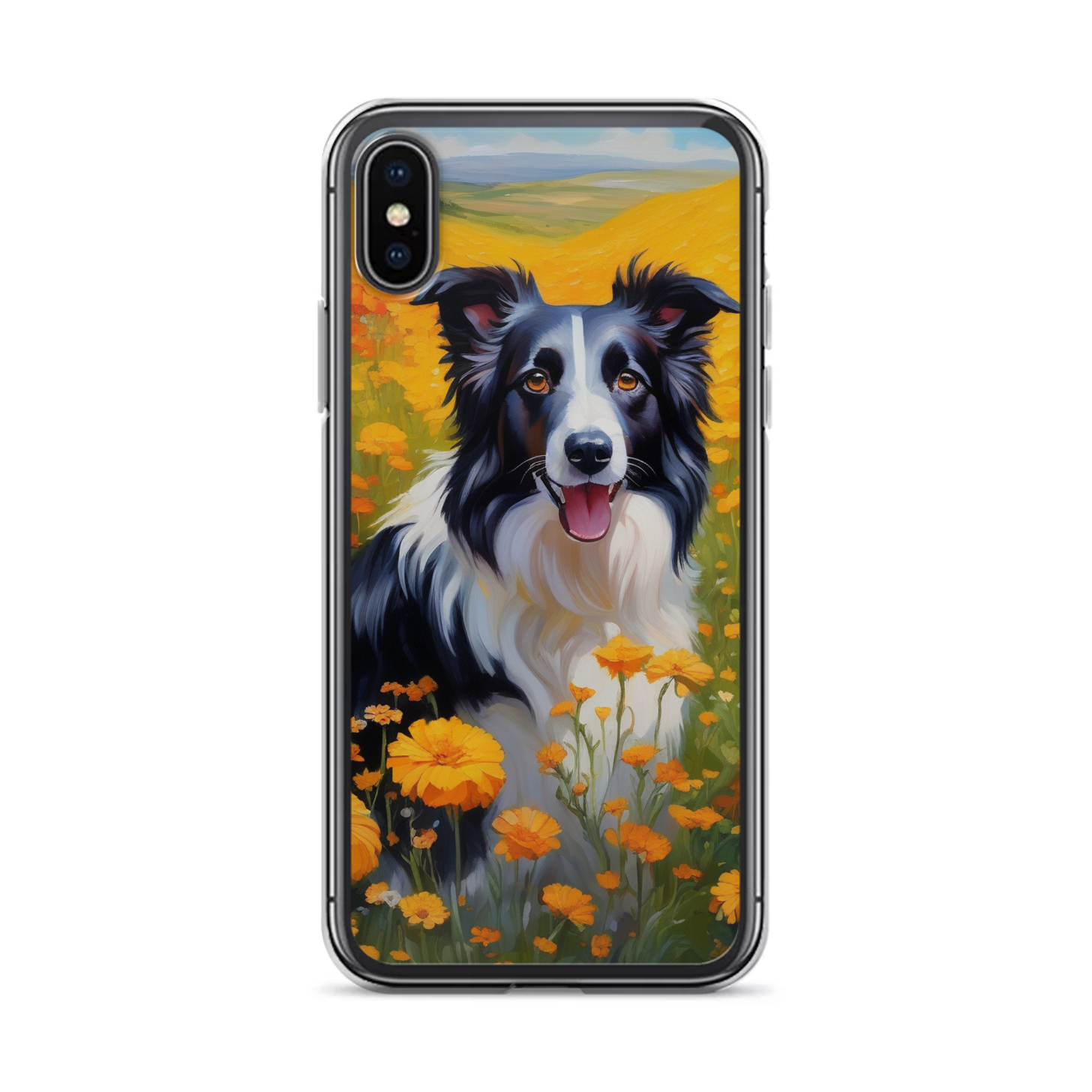 PugMug Custom Border Collie iPhone Case