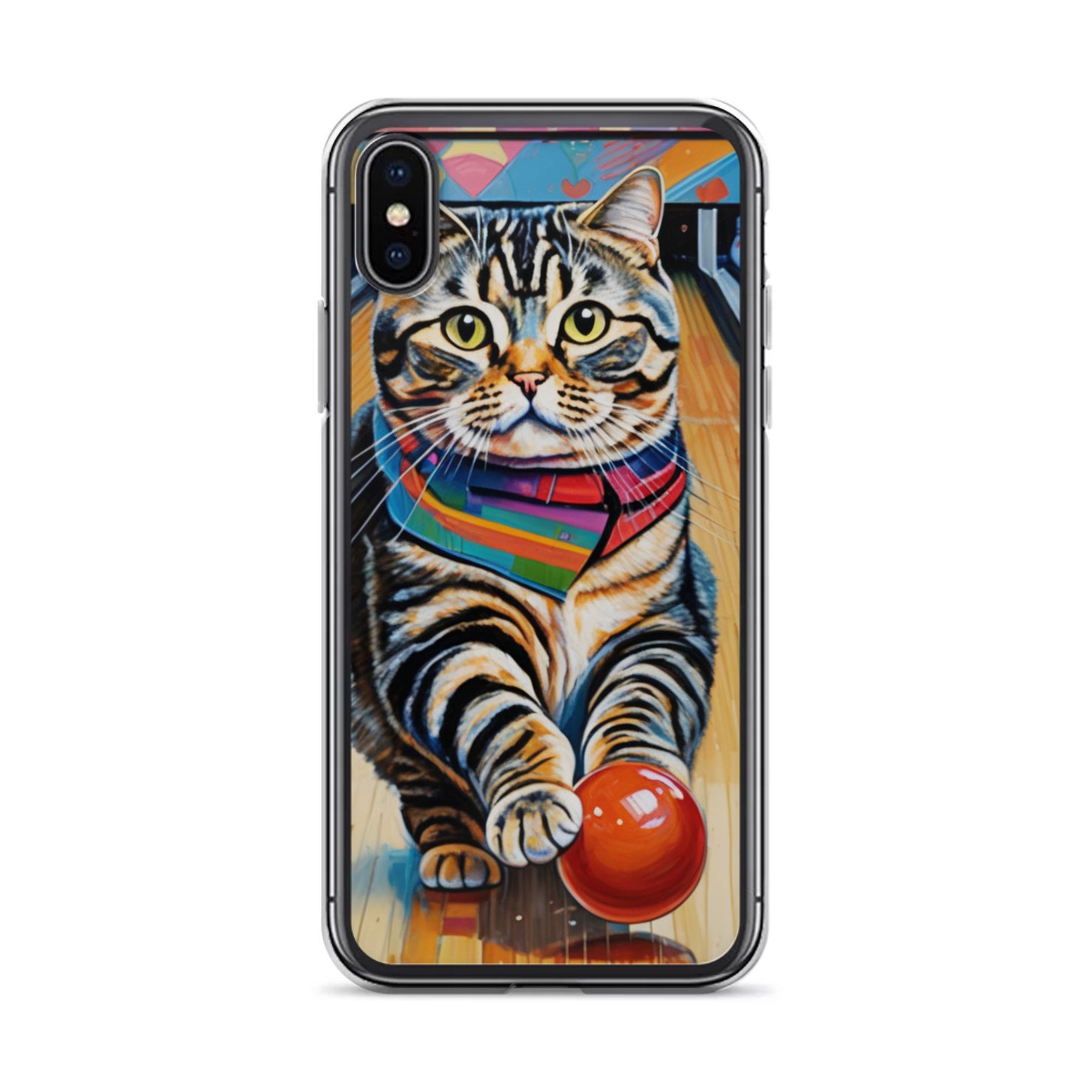 PugMug Custom Tabby Scottish Fold Cat iPhone Case
