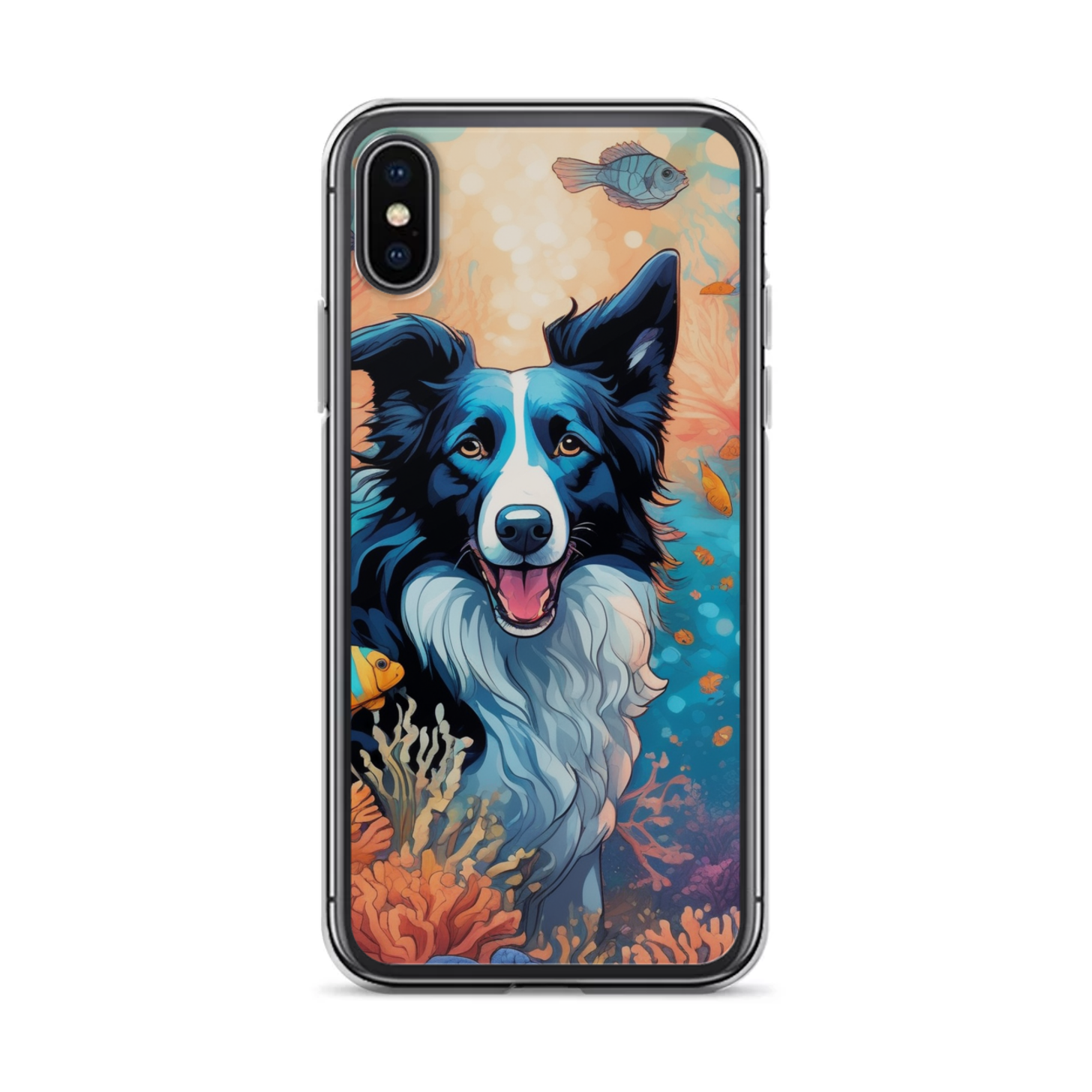 PugMug Custom Border Collie iPhone Case