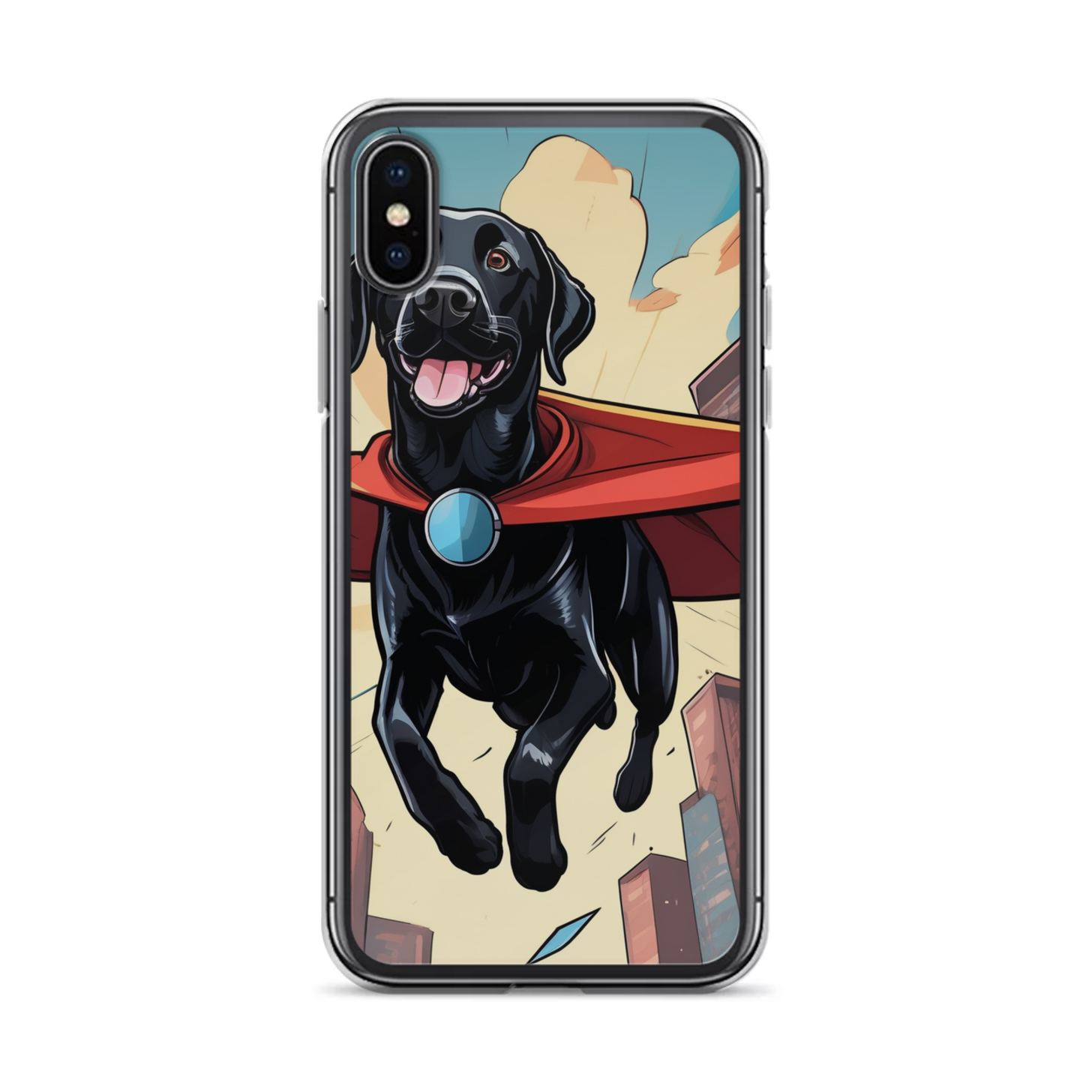 PugMug Custom Black Labrador Retriever iPhone Case