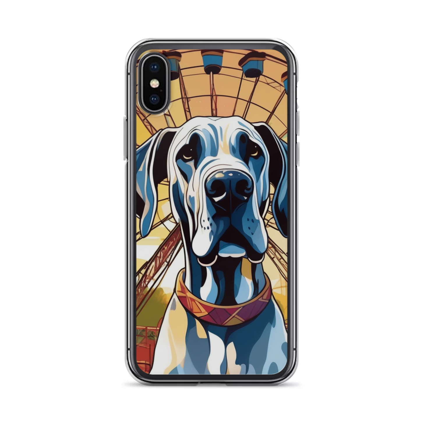 PugMug Custom Great Dane iPhone Case