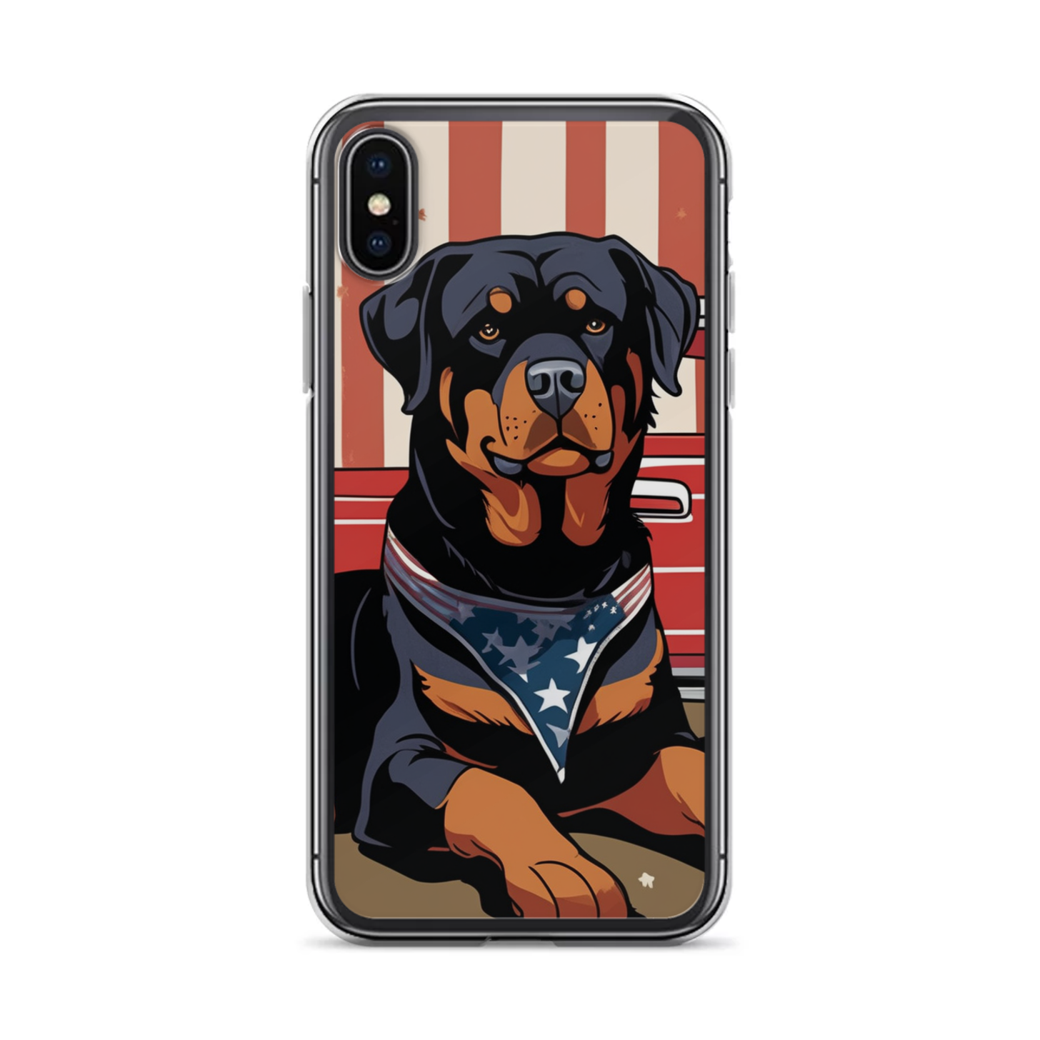PugMug Custom Rottweiler iPhone Case