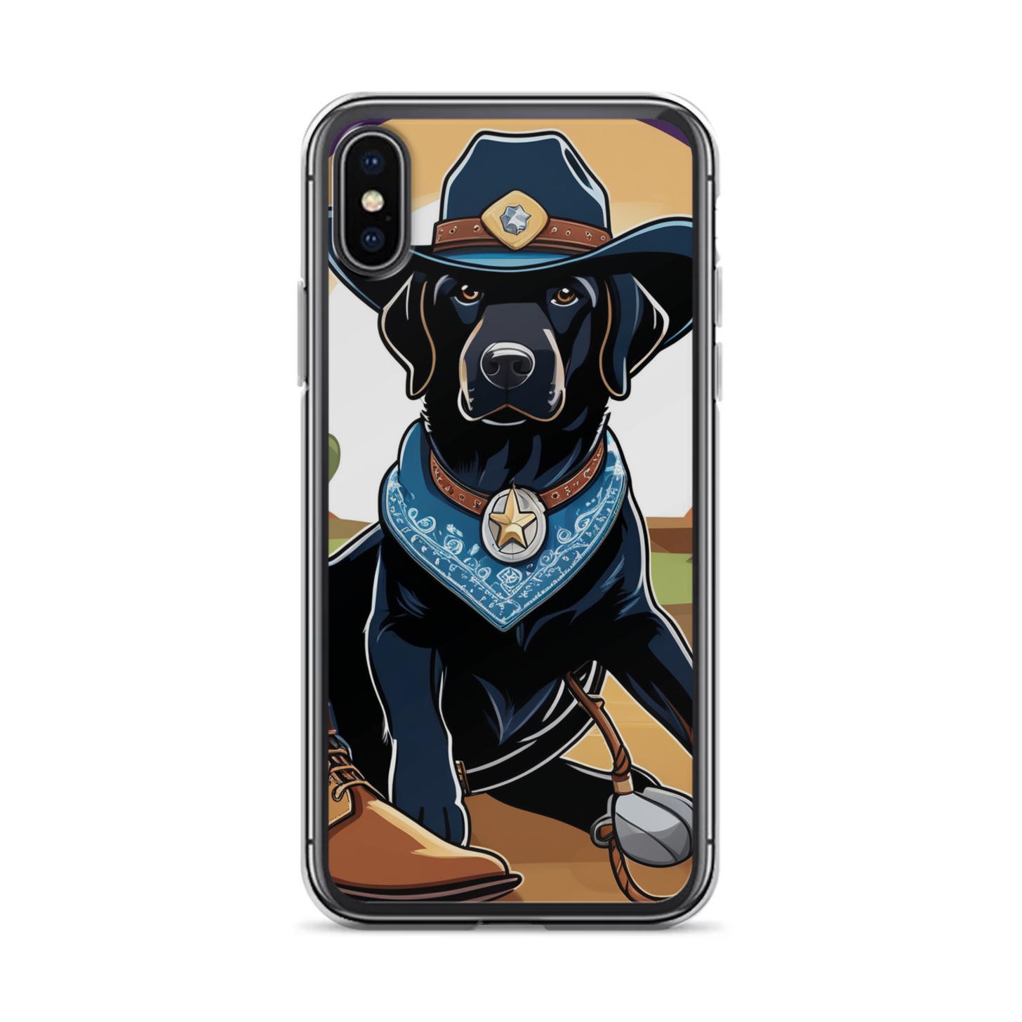PugMug Custom Black Labrador Retriever iPhone Case