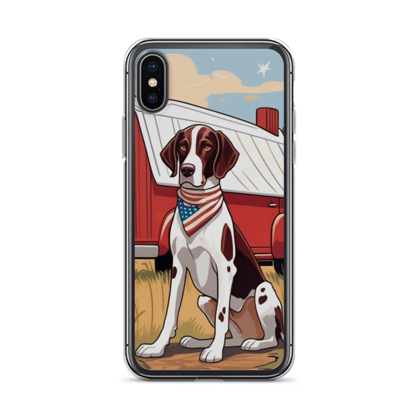 PugMug Custom Pointer Dog iPhone Case