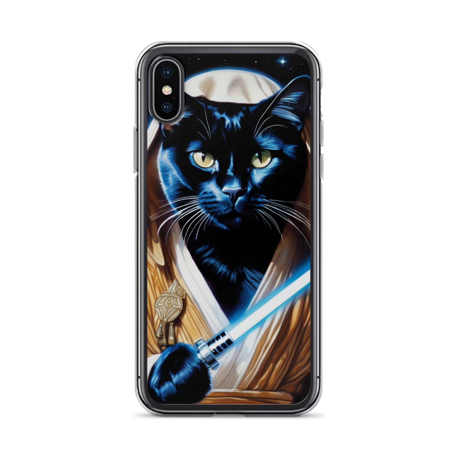 PugMug Custom Black Exotic Cat iPhone Case
