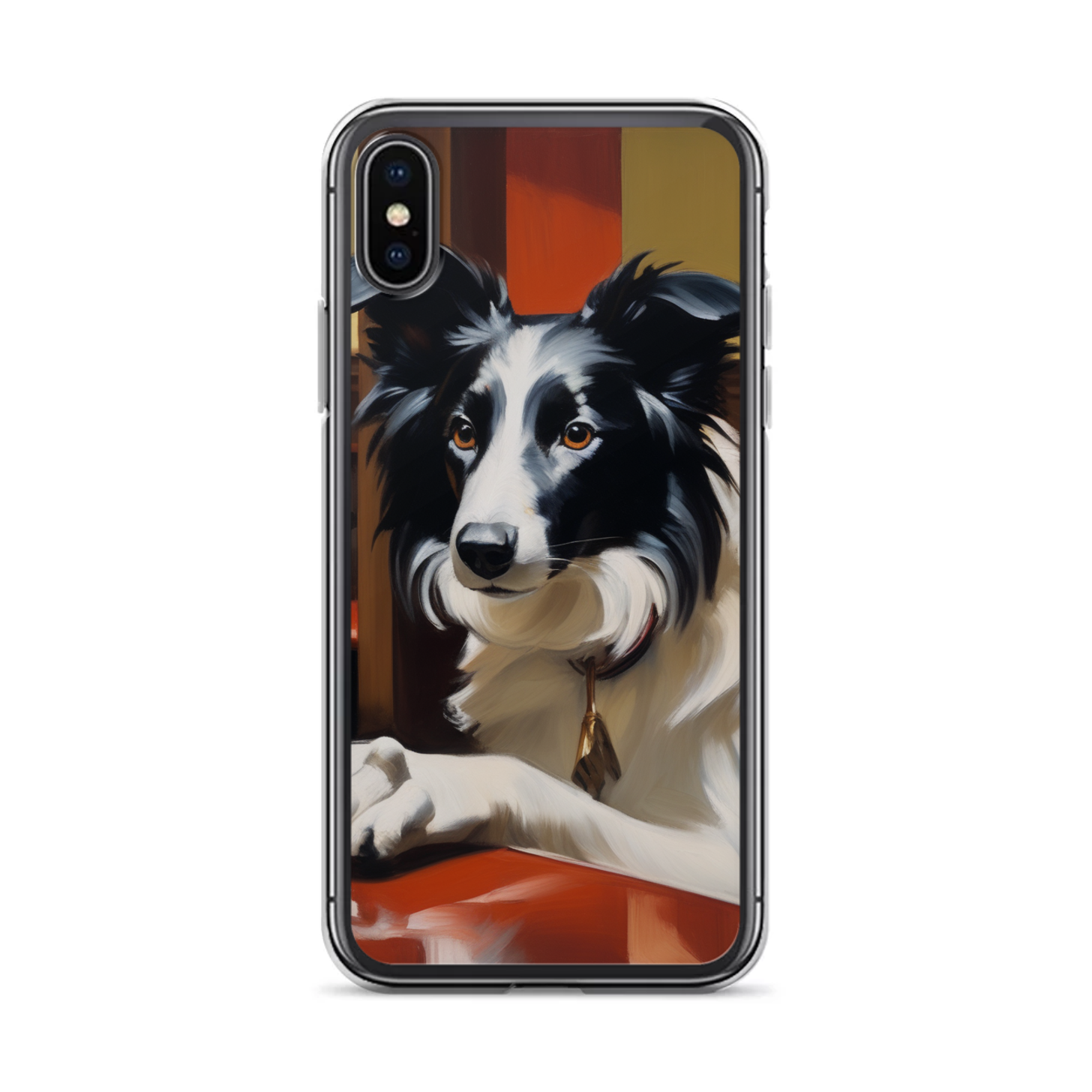 PugMug Custom Border Collie iPhone Case