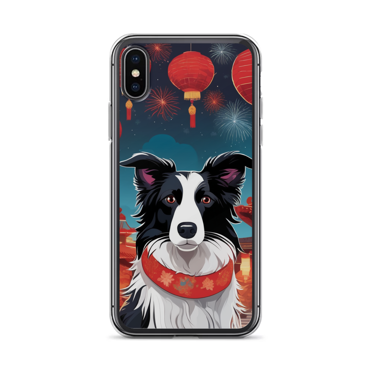 PugMug Custom Border Collie iPhone Case