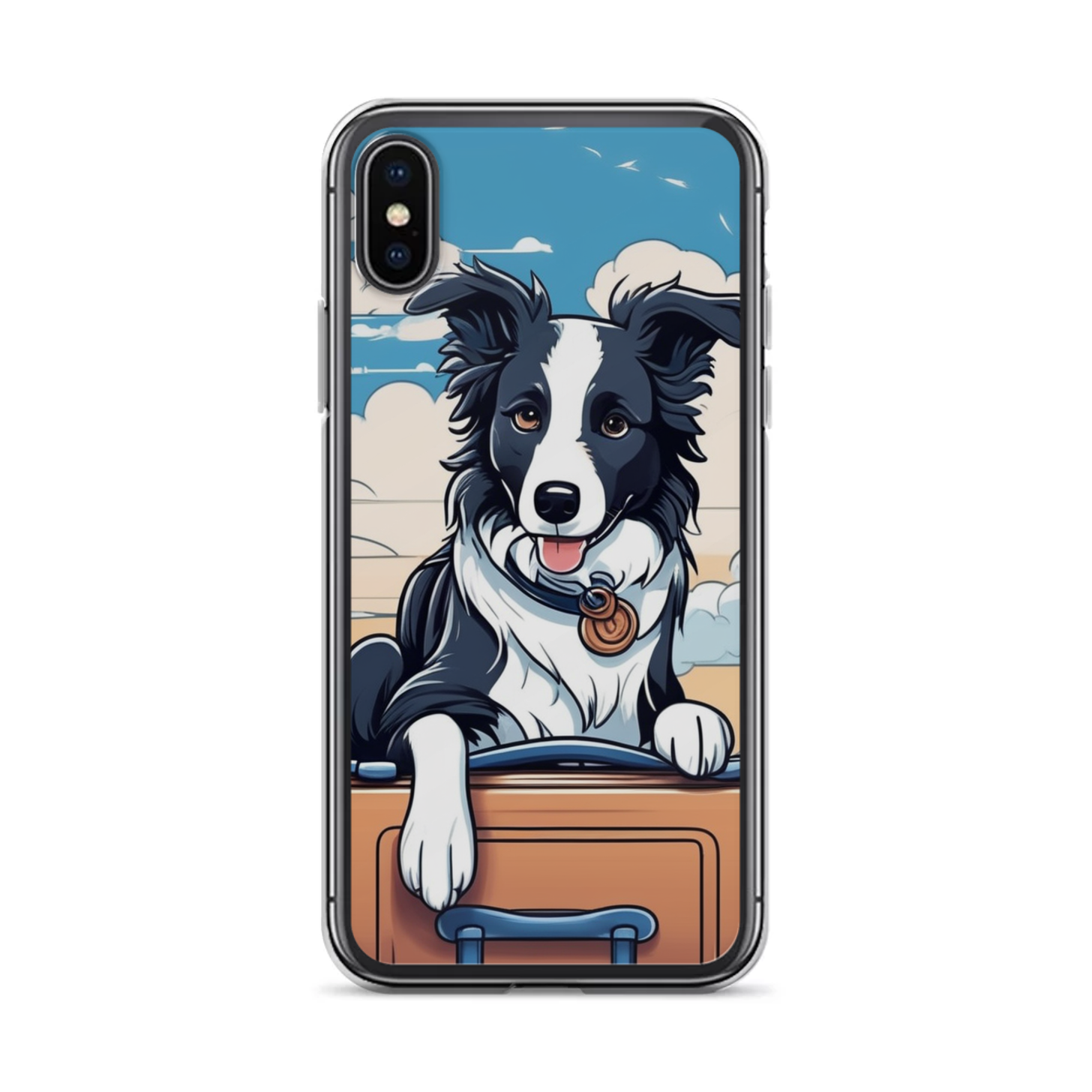 PugMug Custom Border Collie iPhone Case