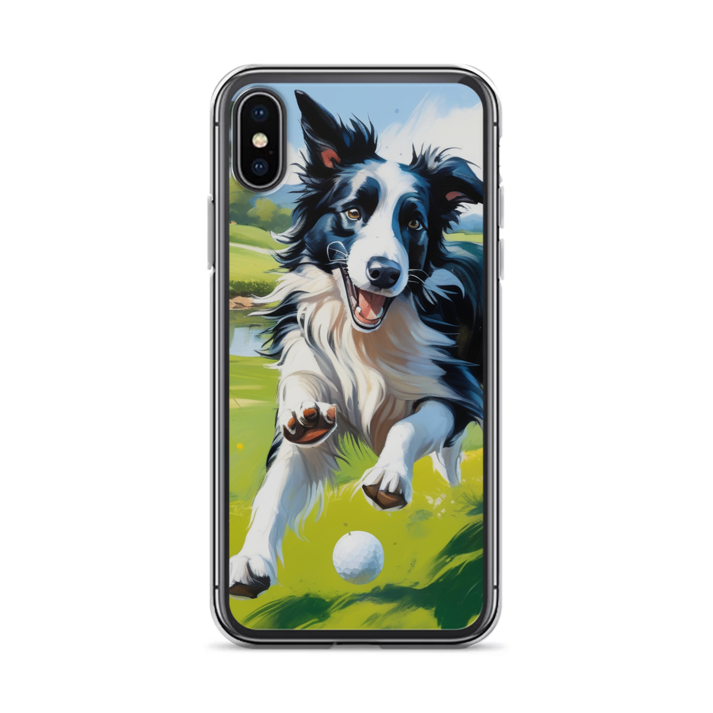 PugMug Custom Border Collie iPhone Case