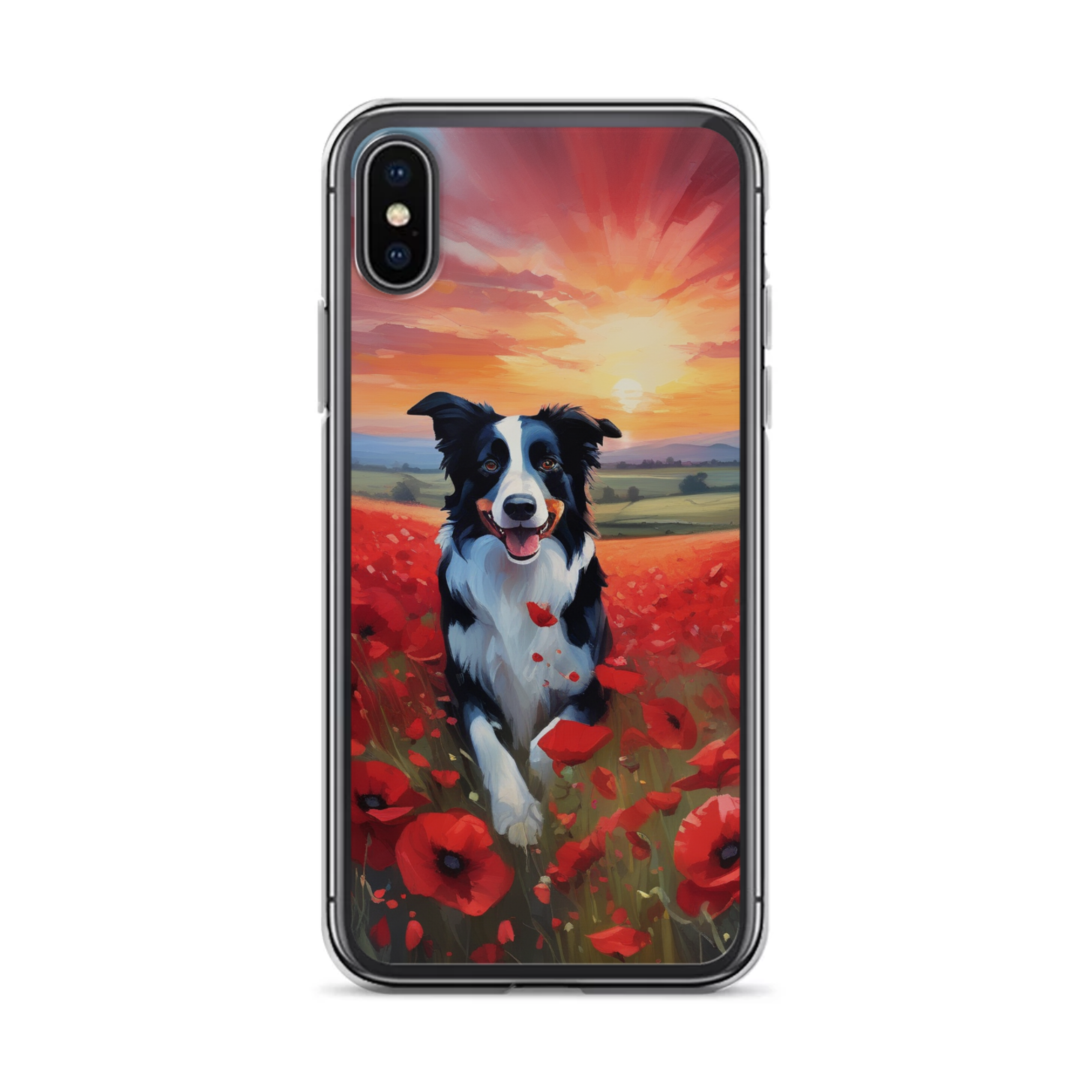 PugMug Custom Border Collie iPhone Case