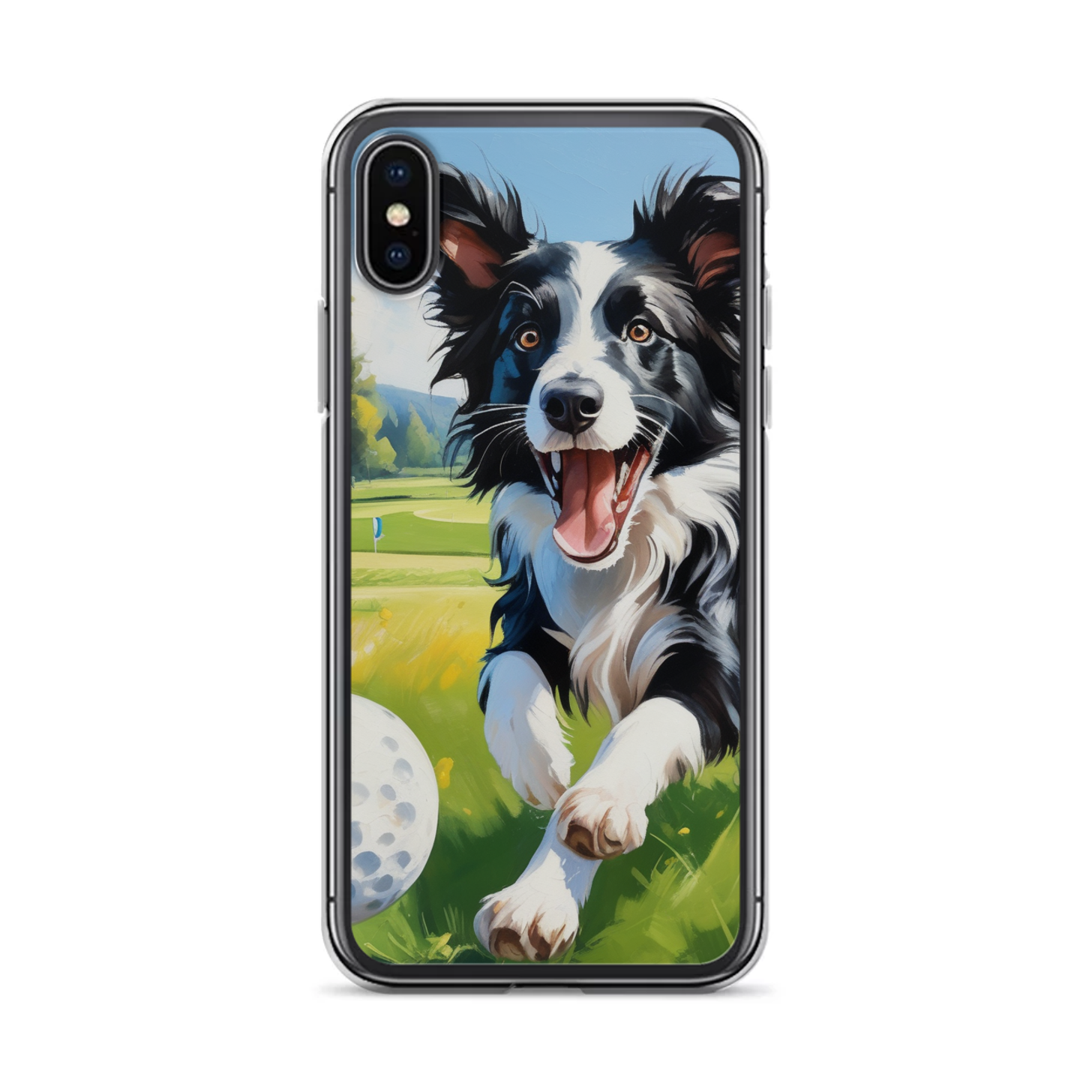 PugMug Custom Border Collie iPhone Case