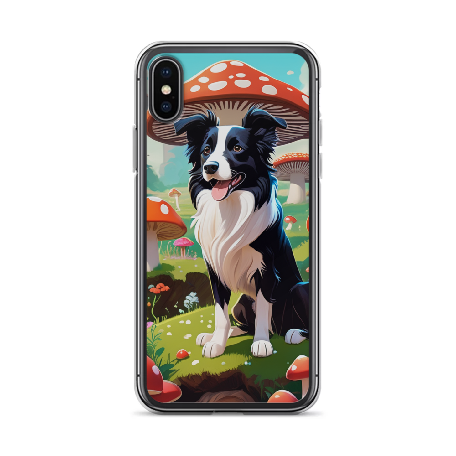 PugMug Custom Border Collie iPhone Case