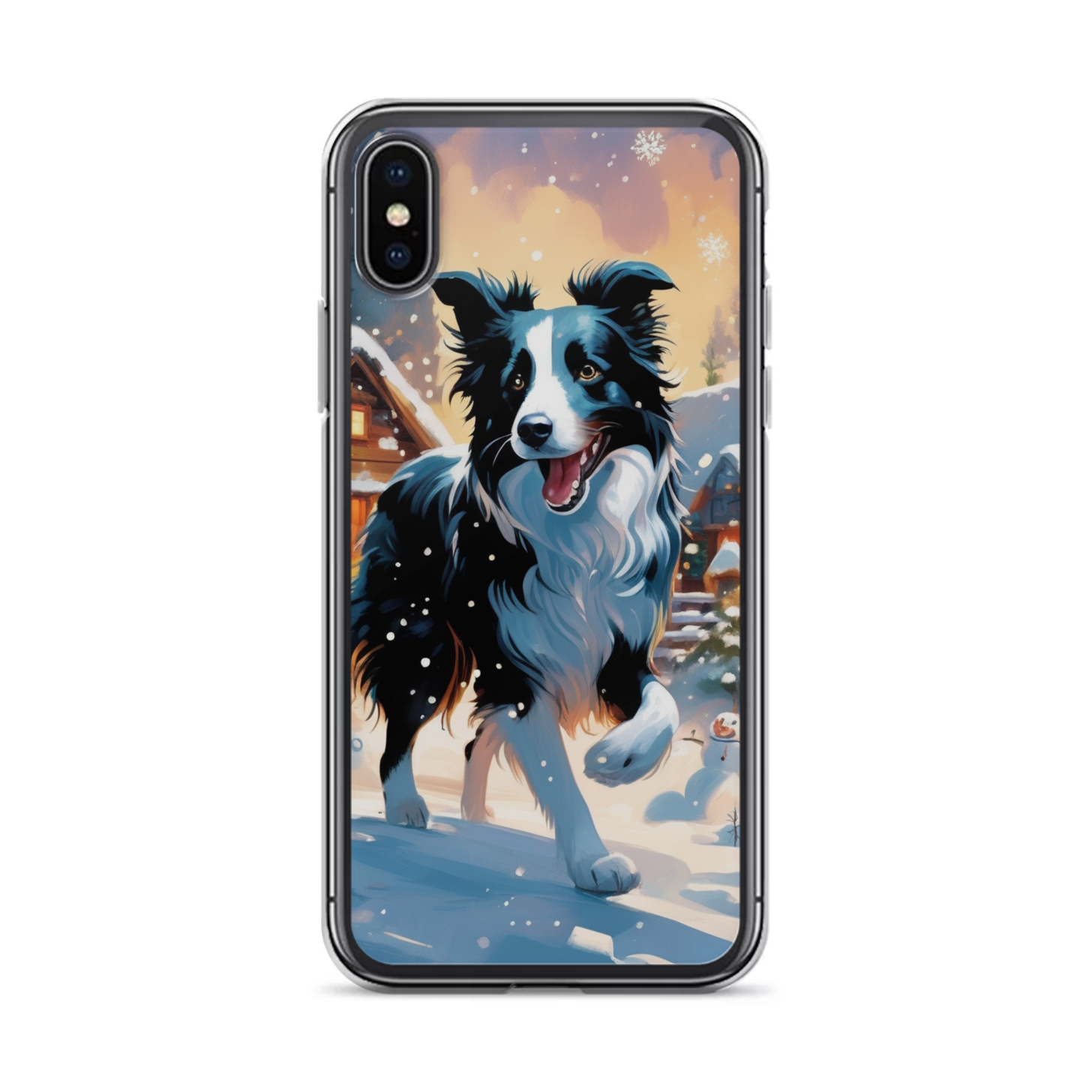 PugMug Custom Border Collie iPhone Case