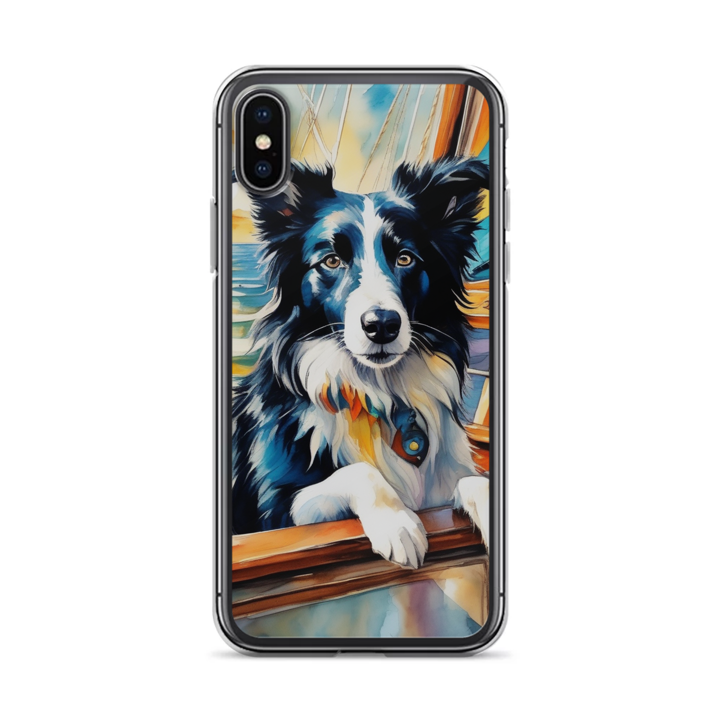 PugMug Custom Border Collie iPhone Case