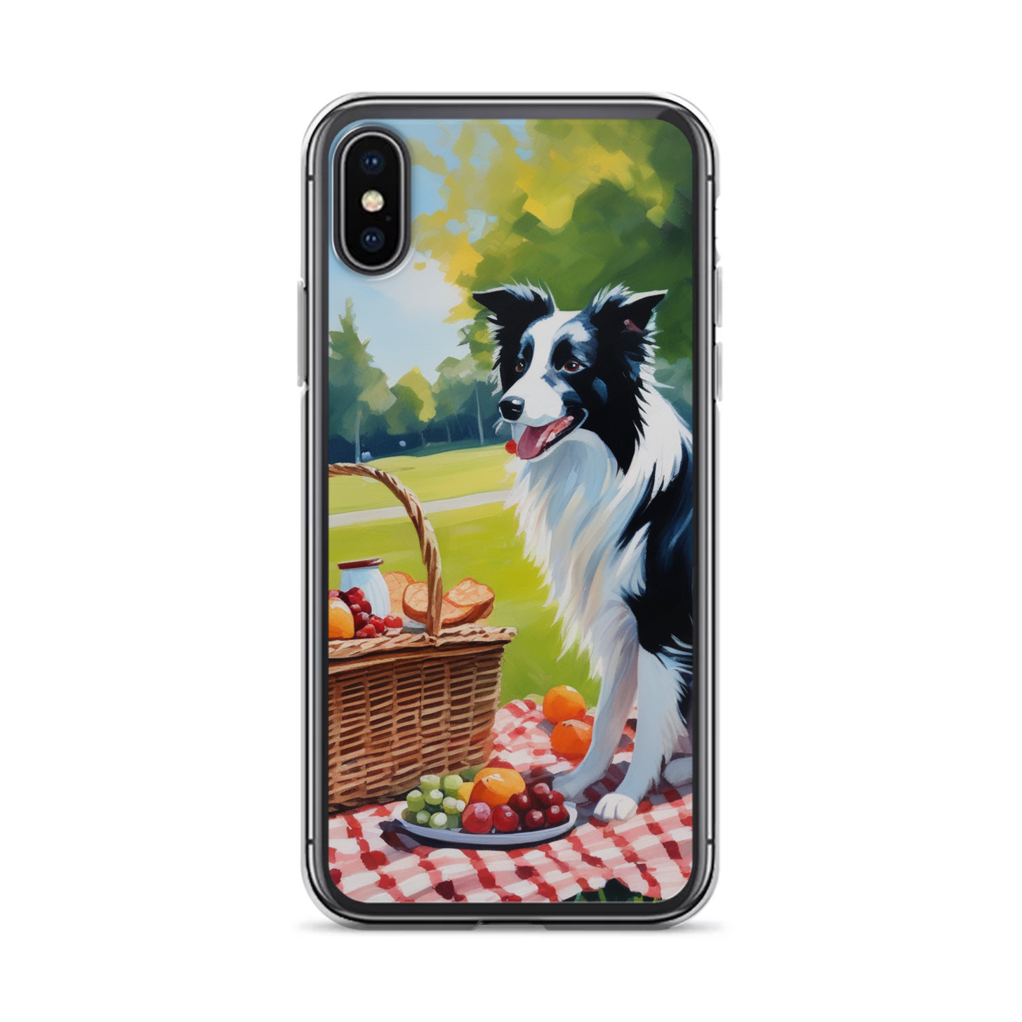 PugMug Custom Border Collie iPhone Case