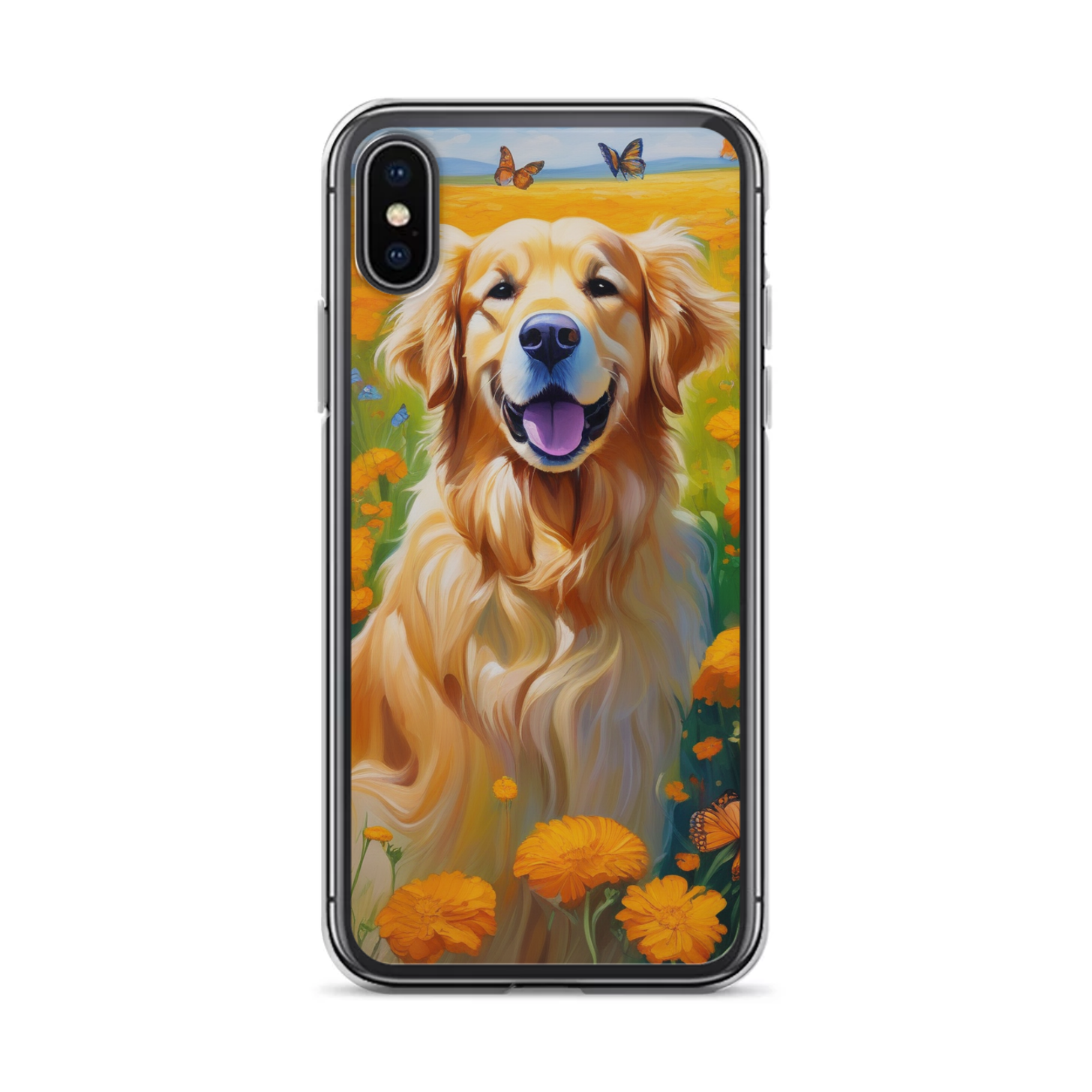 PugMug Custom Golden Retriever iPhone Case
