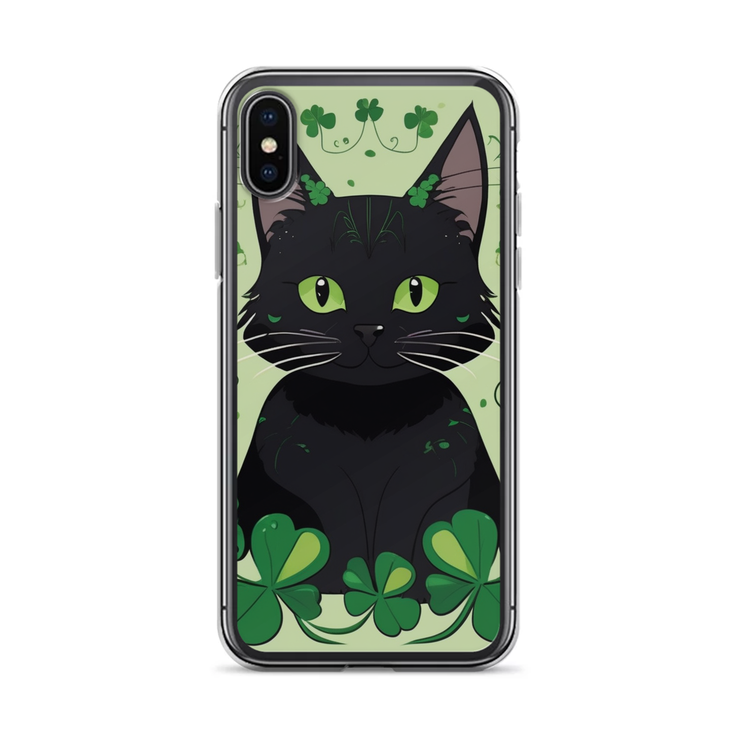 PugMug Custom Black Exotic Cat iPhone Case