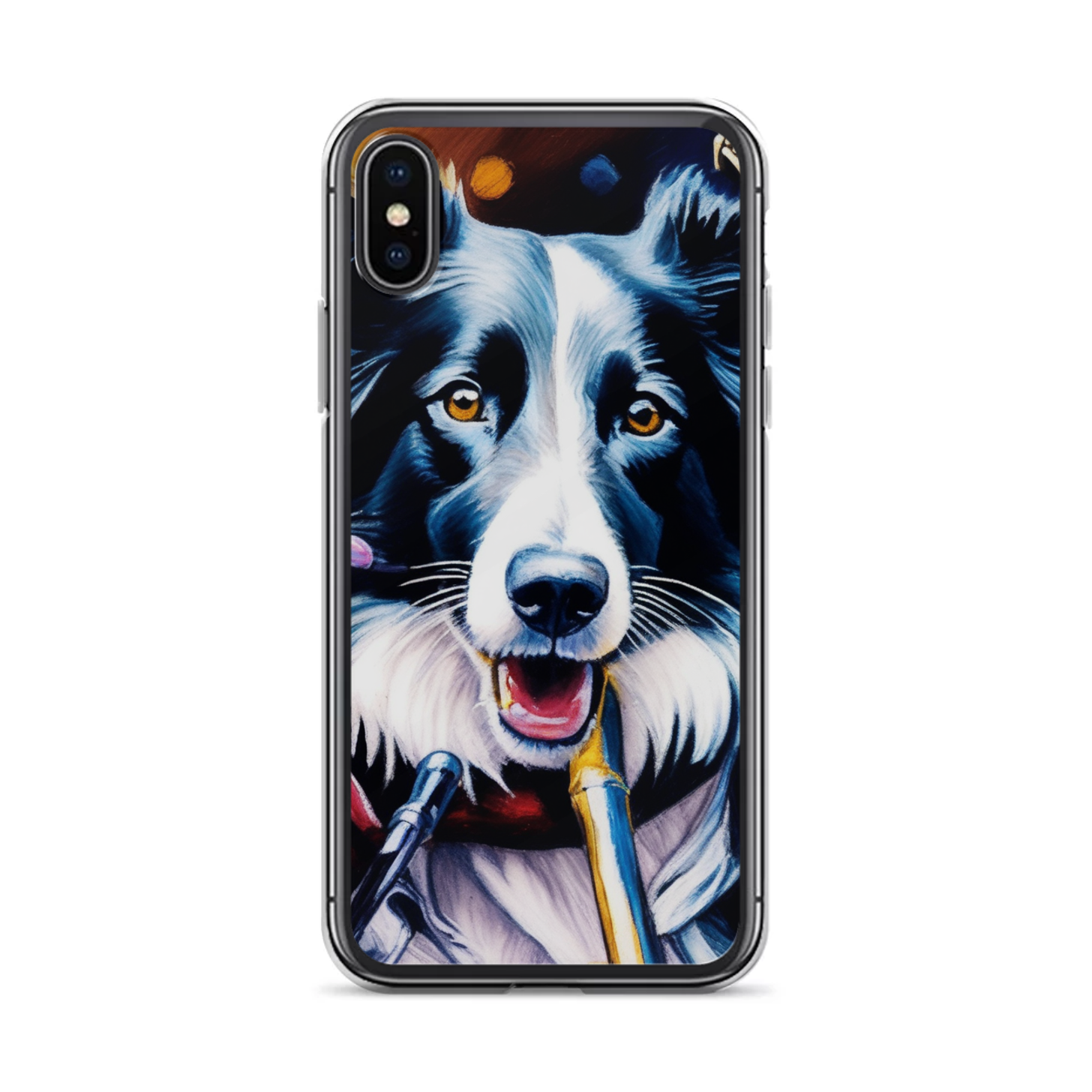 PugMug Custom Border Collie iPhone Case