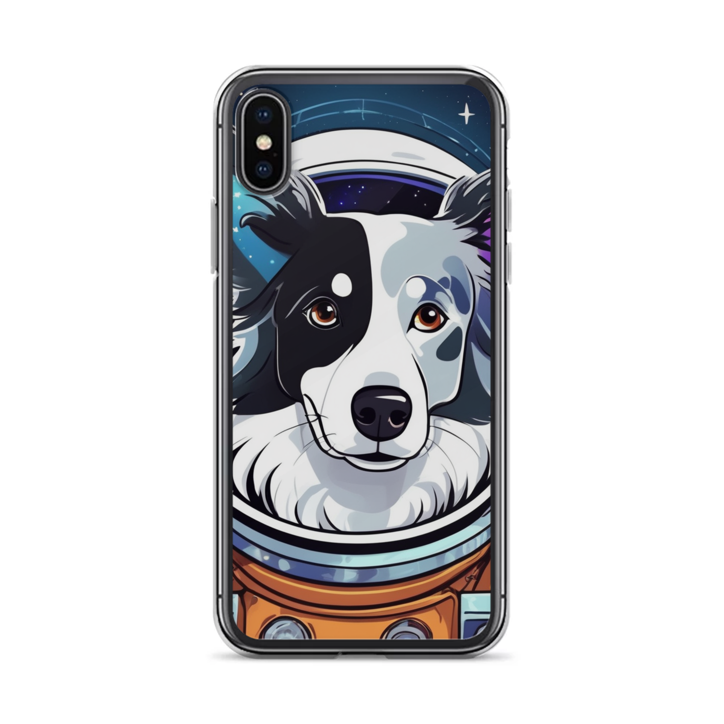 PugMug Custom Blue Merle Border Collie iPhone Case