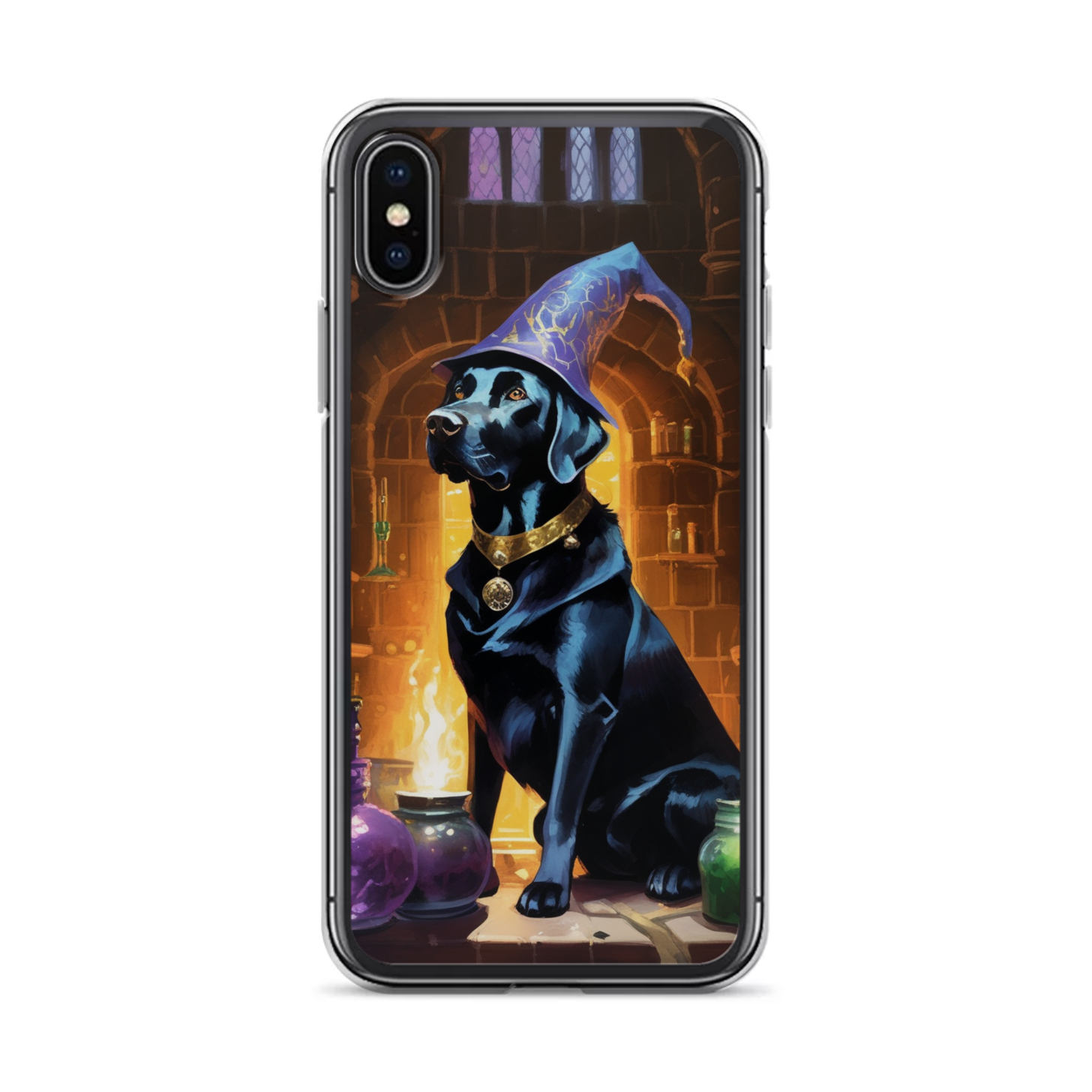 PugMug Custom Black Labrador Retriever iPhone Case