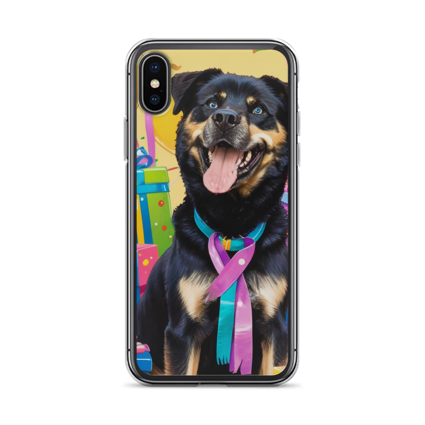 PugMug Custom Blue iPhone Case